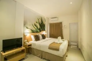 Bed in Deva Bali Apartement