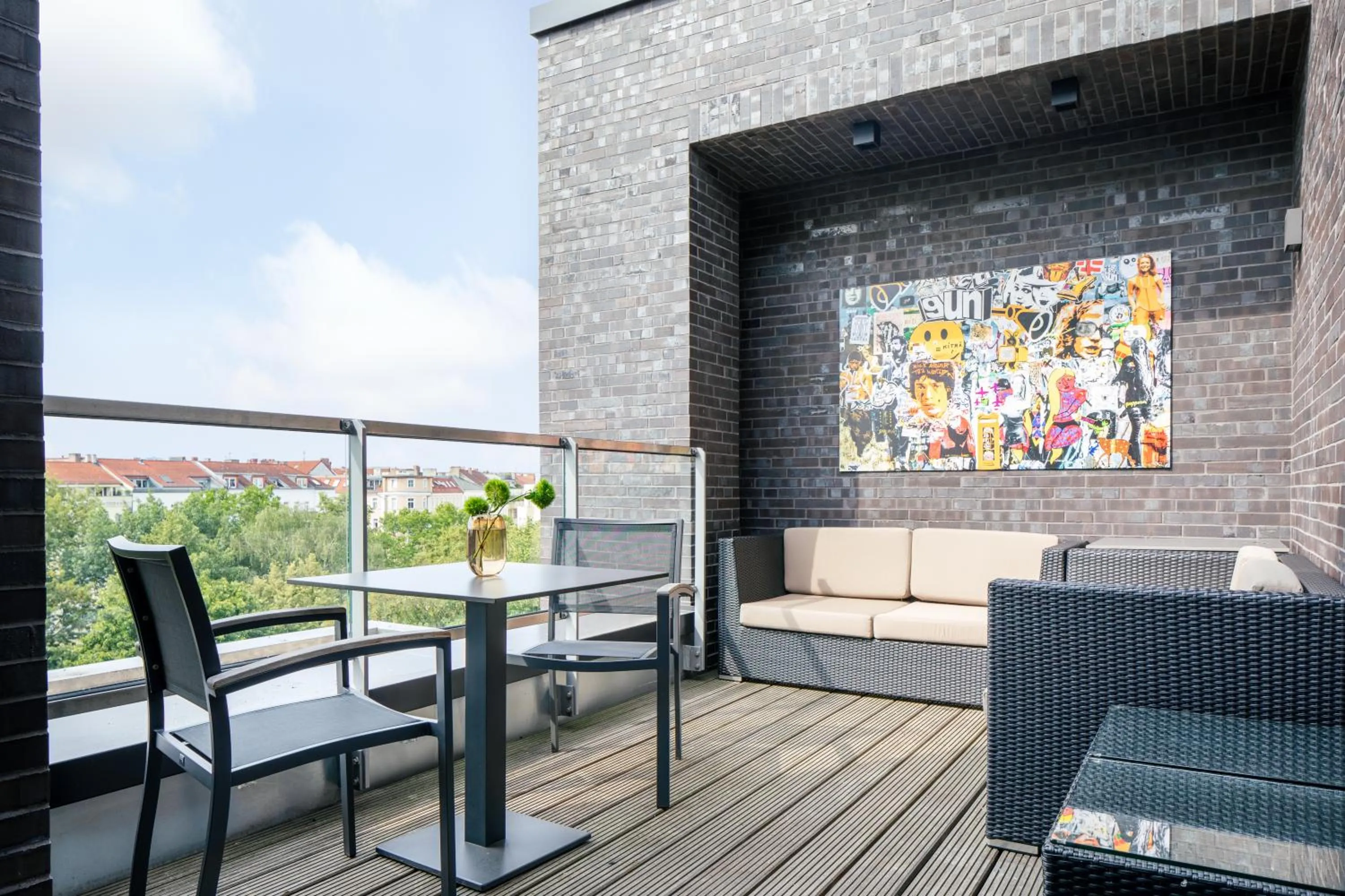 Balcony/Terrace in Downtown Apartments Mitte
