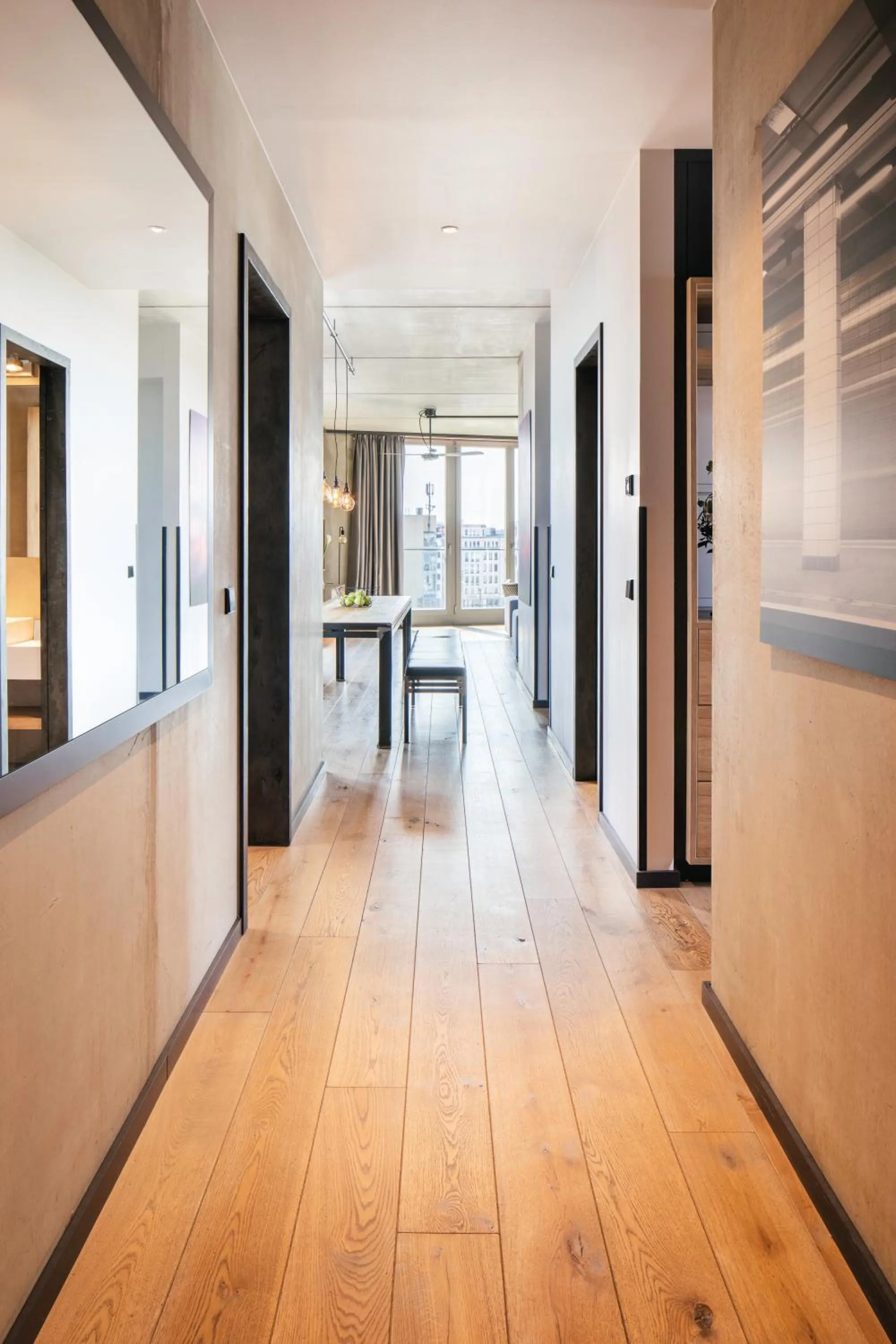 Dining area in Downtown Apartments Mitte