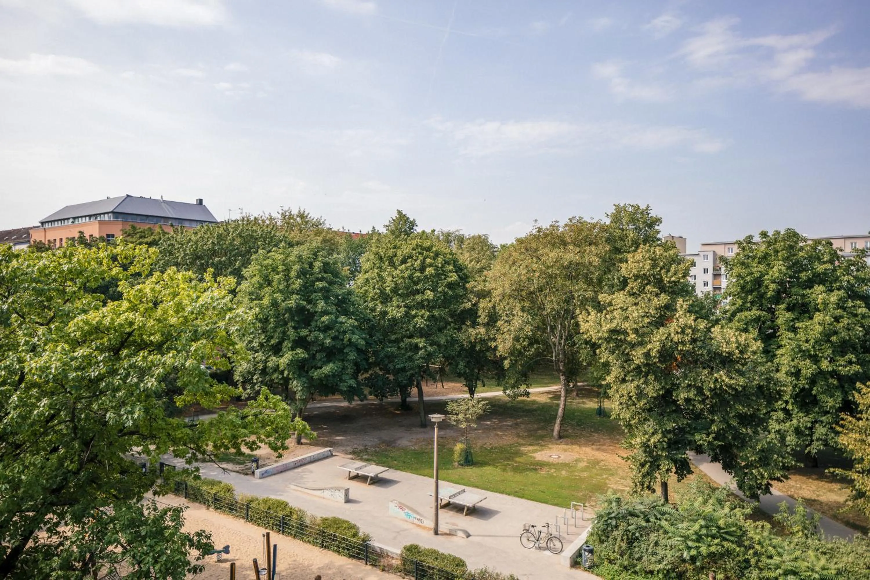 Garden view in Downtown Apartments Mitte