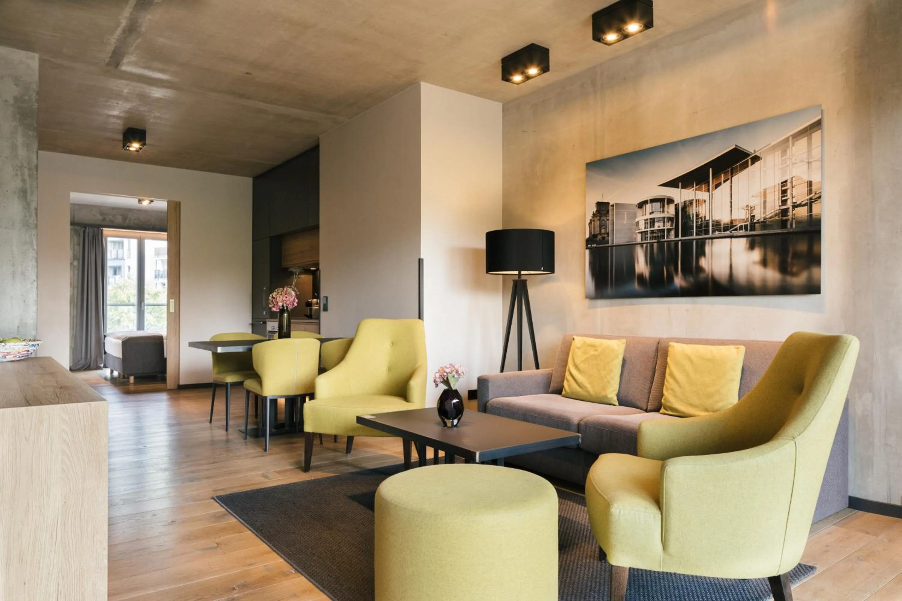 Living room in Downtown Apartments Mitte