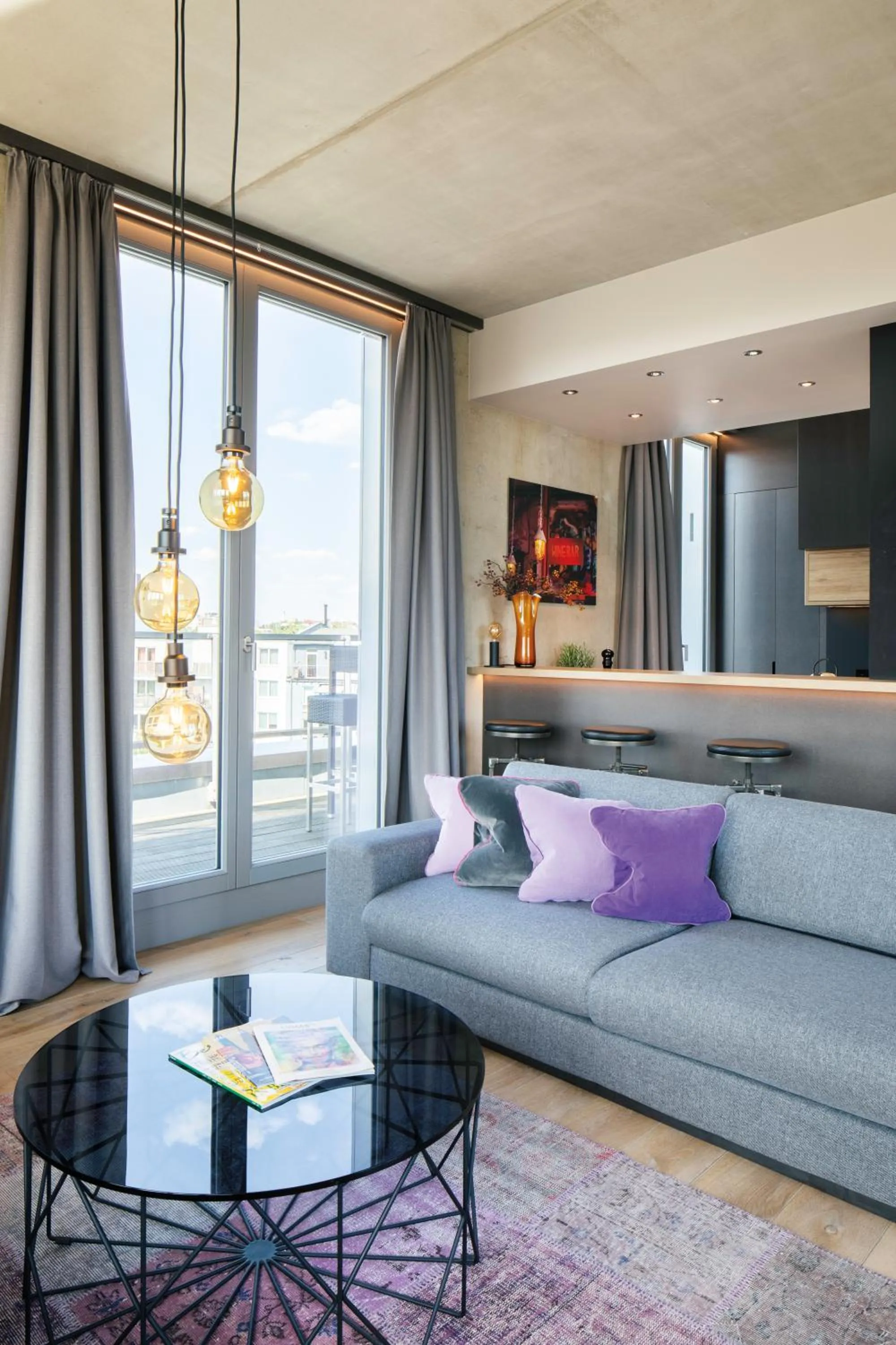 Living room in Downtown Apartments Mitte