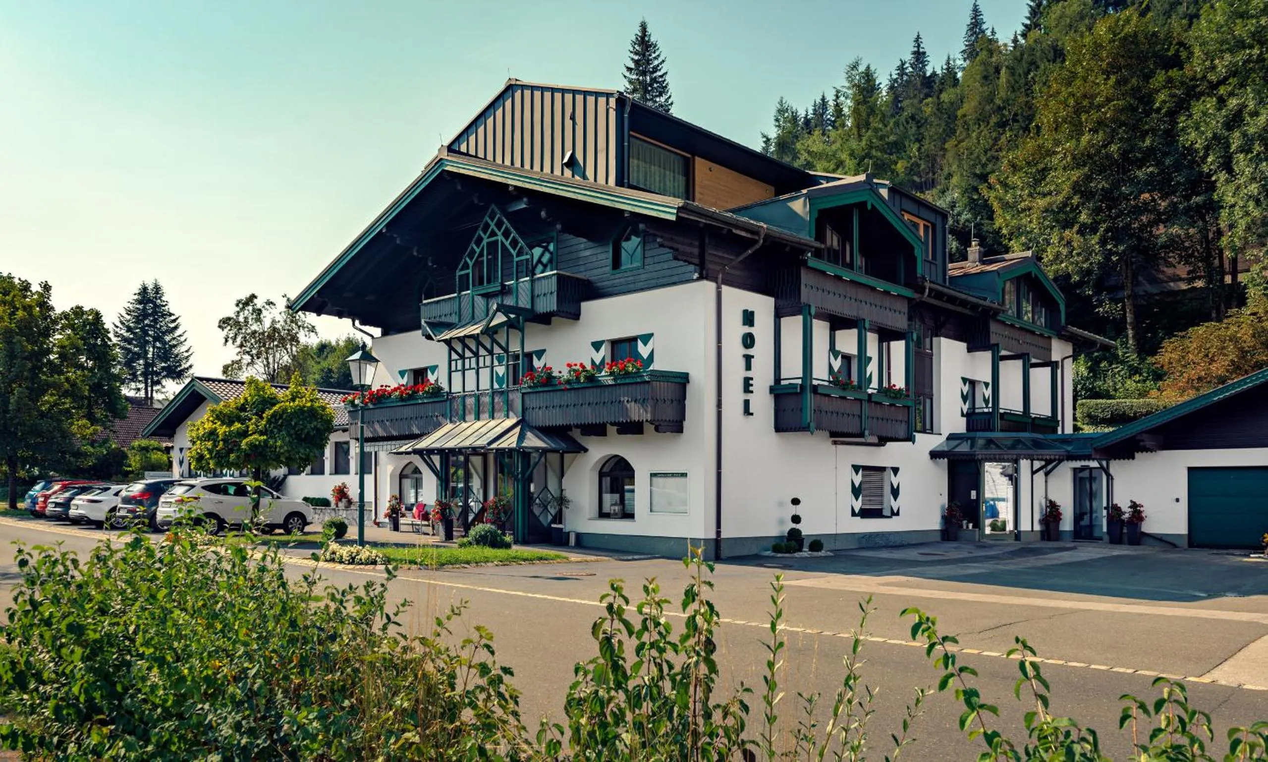 Property building in ride & relax Aparthotel Schwarz