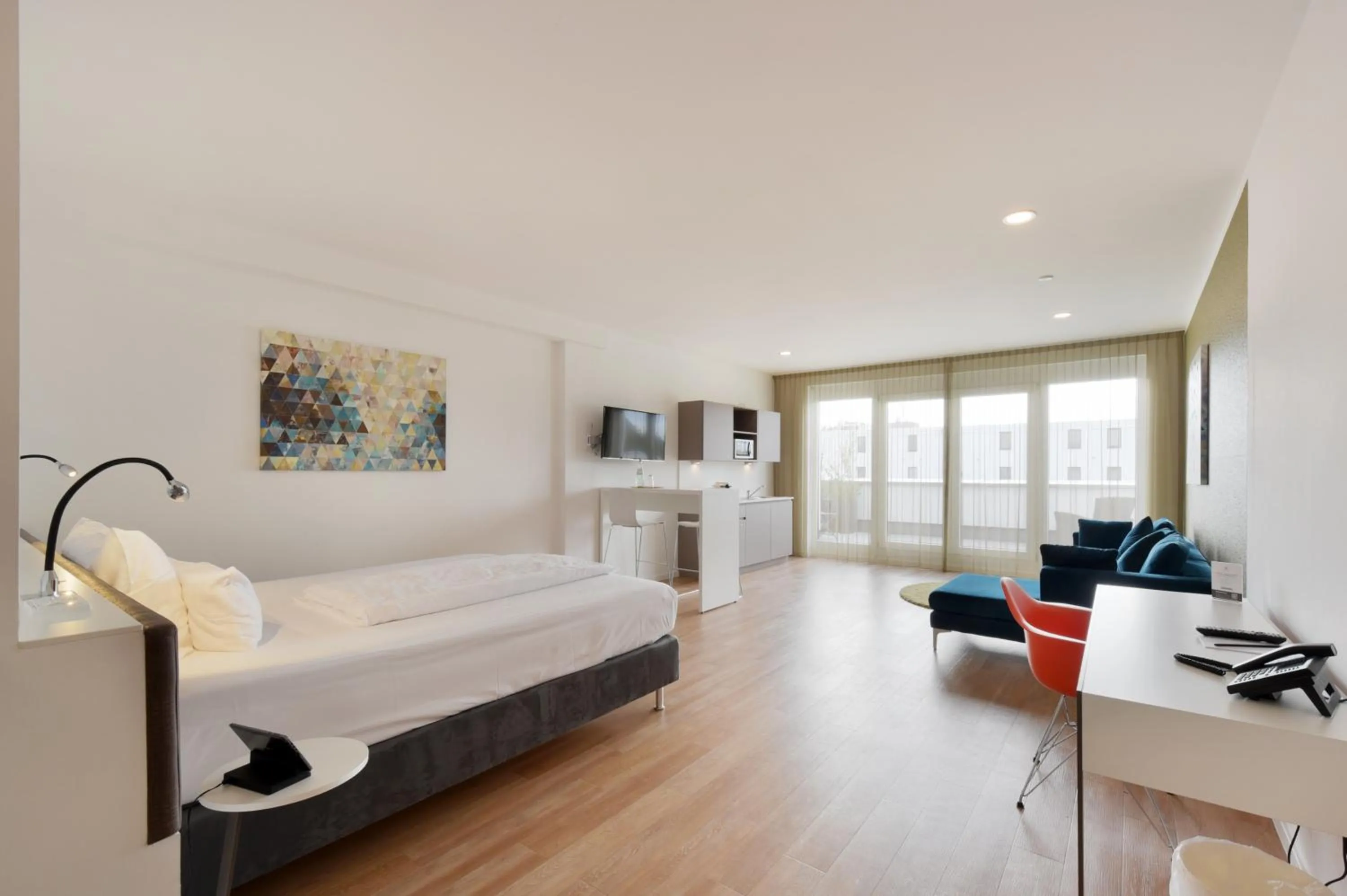 Photo of the whole room, Bed in K-Apart Hotel & Boardinghouse