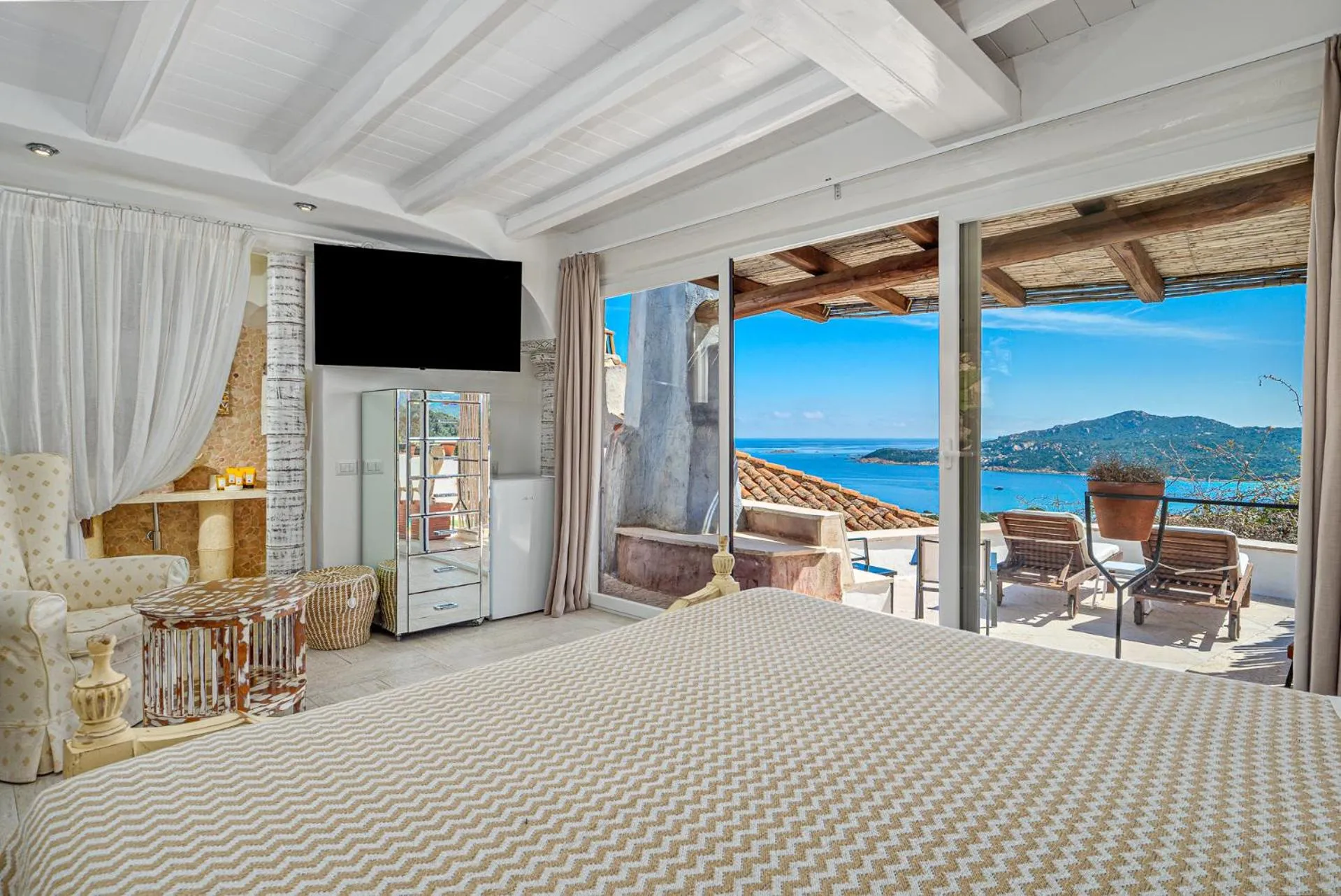 Bedroom in Villa Anna