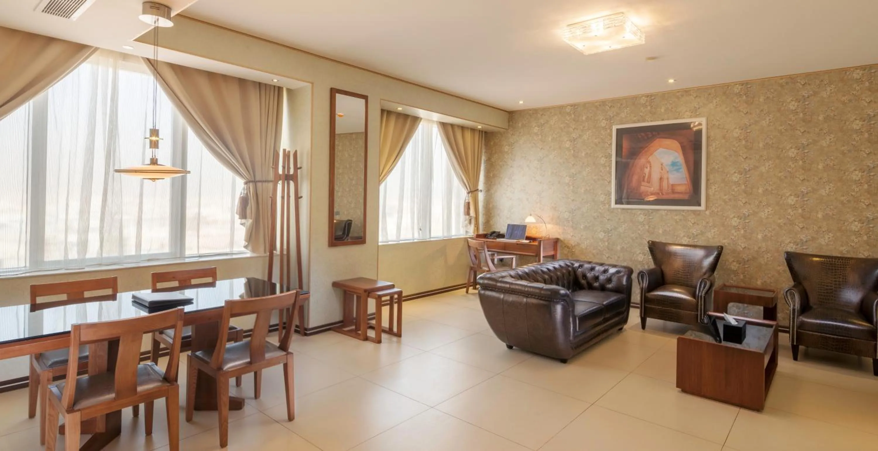 Living room in Al Ahsa Grand Serviced Apartment