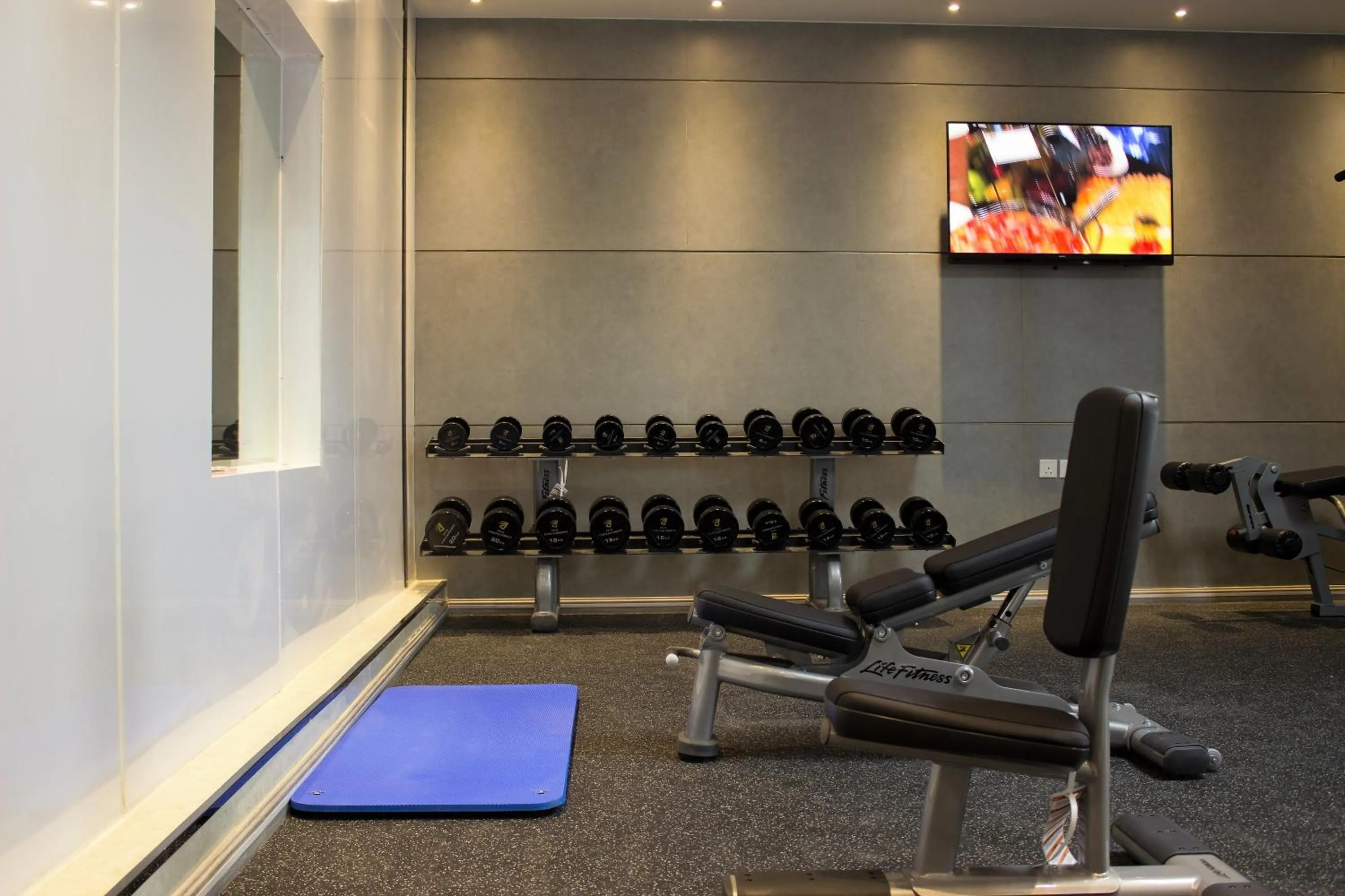 Fitness centre/facilities in Al Ahsa Grand Serviced Apartment