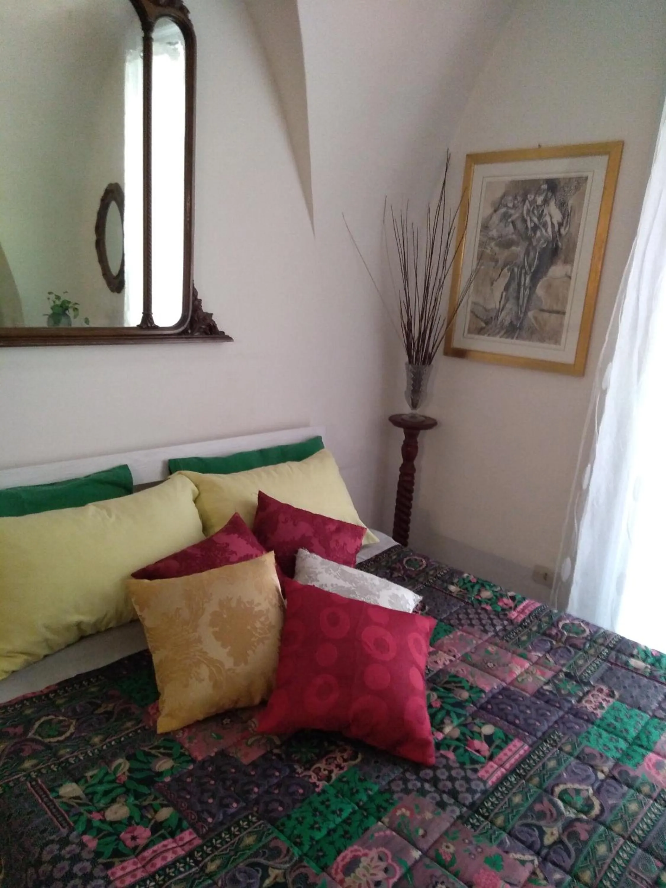 Bed in House Vintage