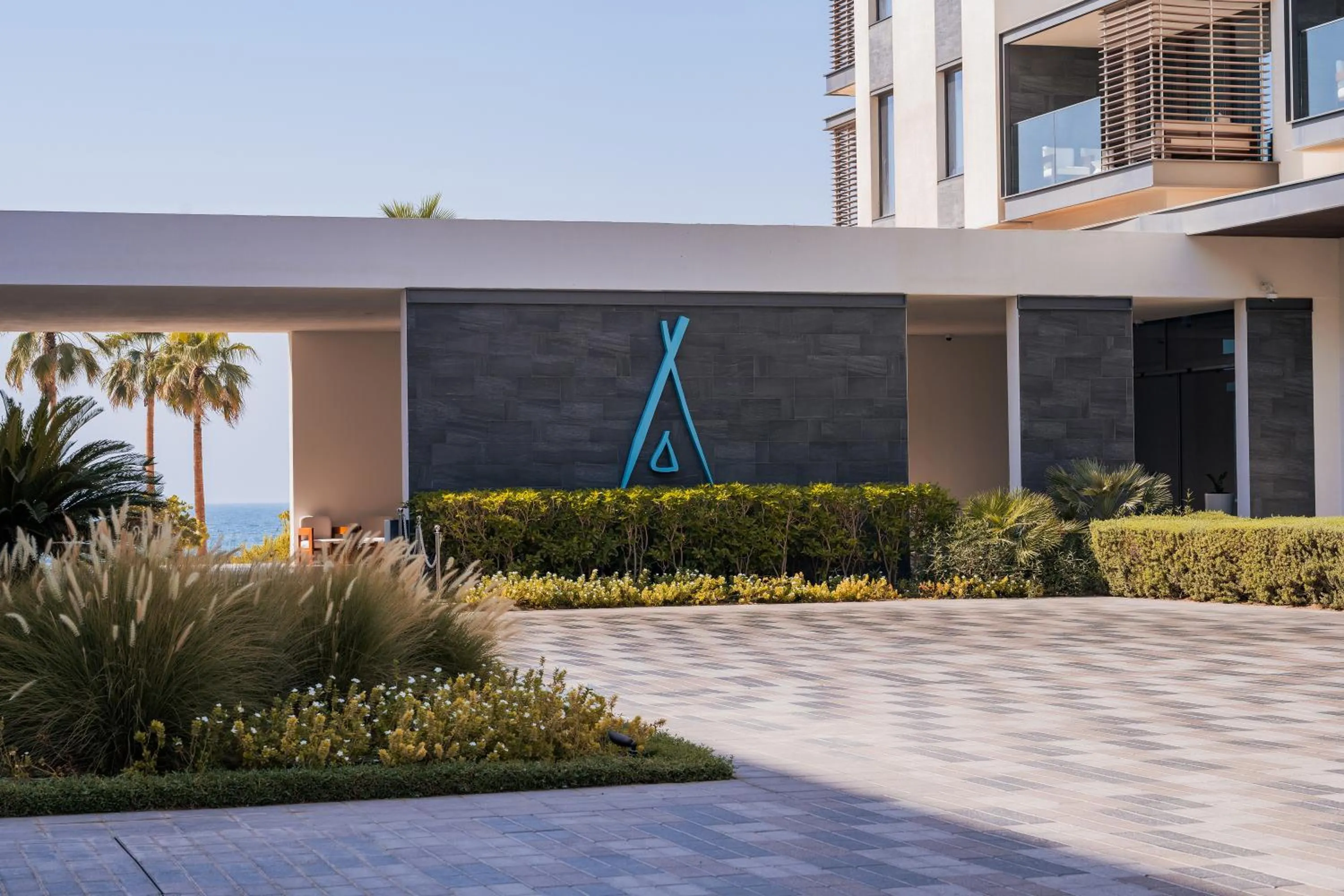 Property building in Nikki Beach Resort & Spa Dubai