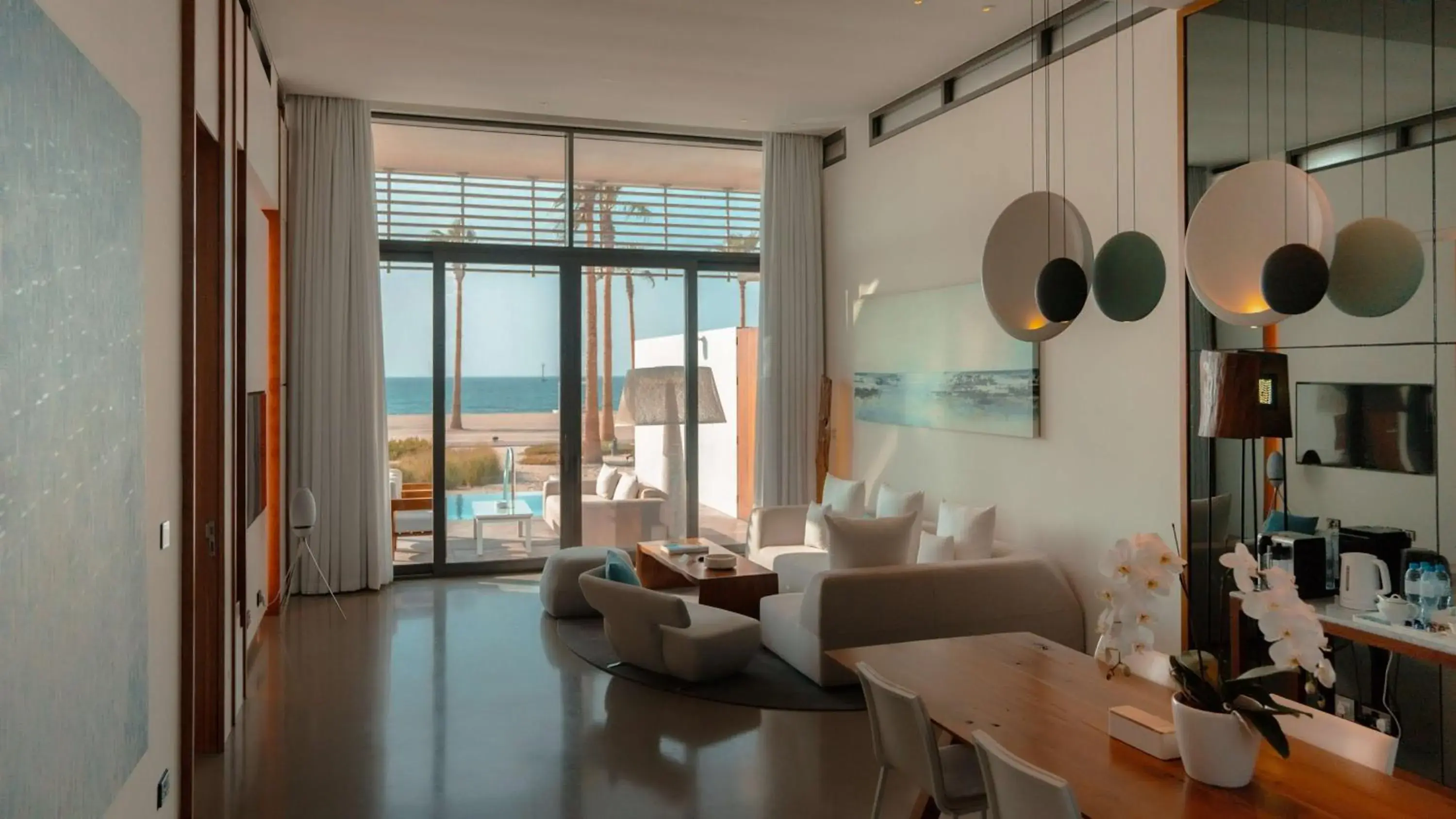 Photo of the whole room in Nikki Beach Resort & Spa Dubai Photo of the whole room in Nikki Beach Resort & Spa Dubai