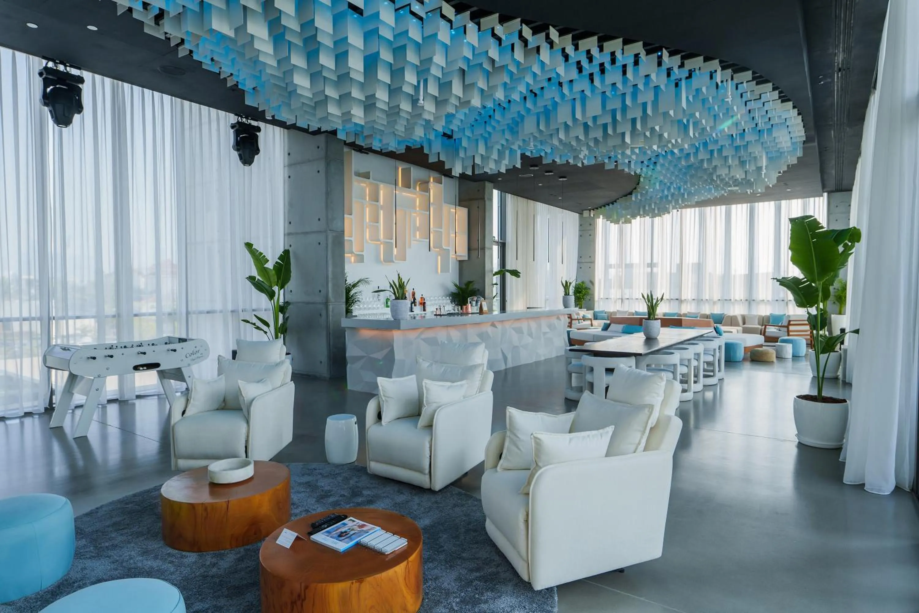 Living room in Nikki Beach Resort & Spa Dubai