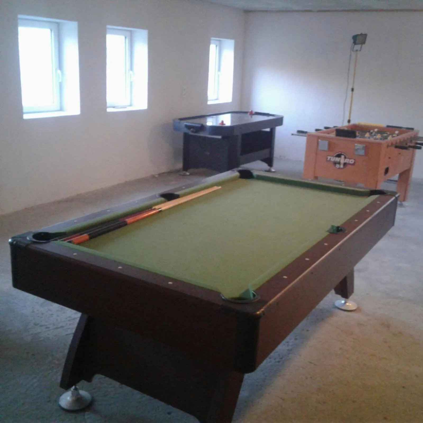 Billiard in Ferienhütte Kälberweide
