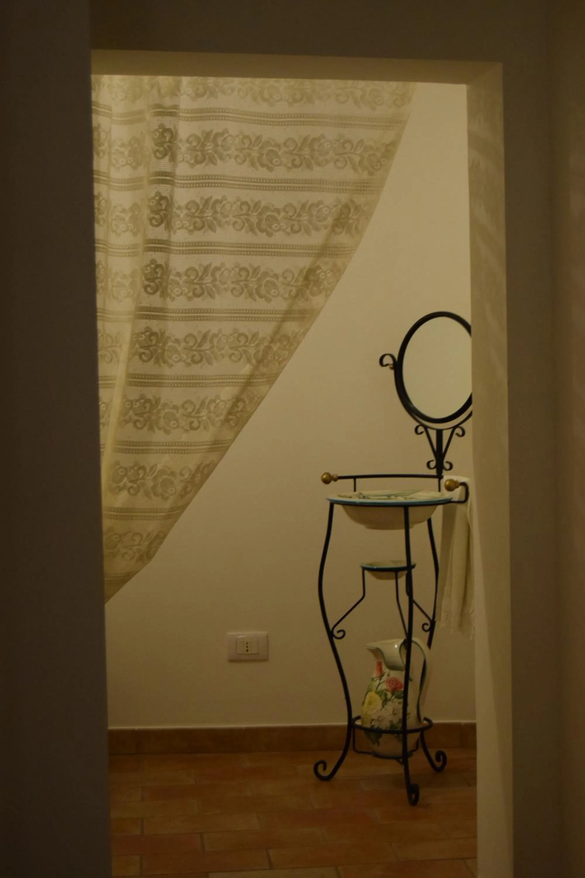 Decorative detail in Roseus La Casa Vacanze nei Sassi