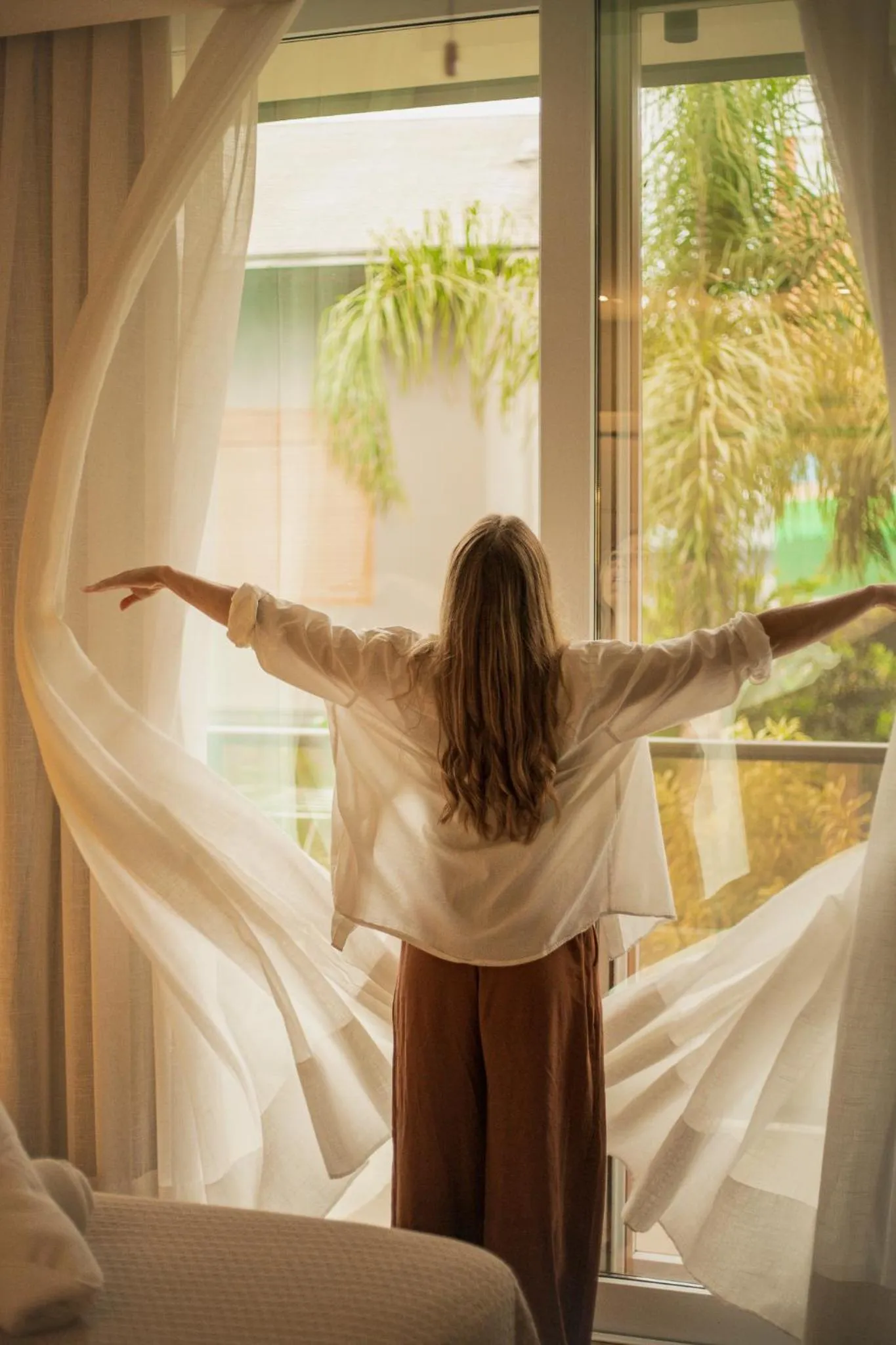 View (from property/room), Bed in Pousada Boutique Villa Valley