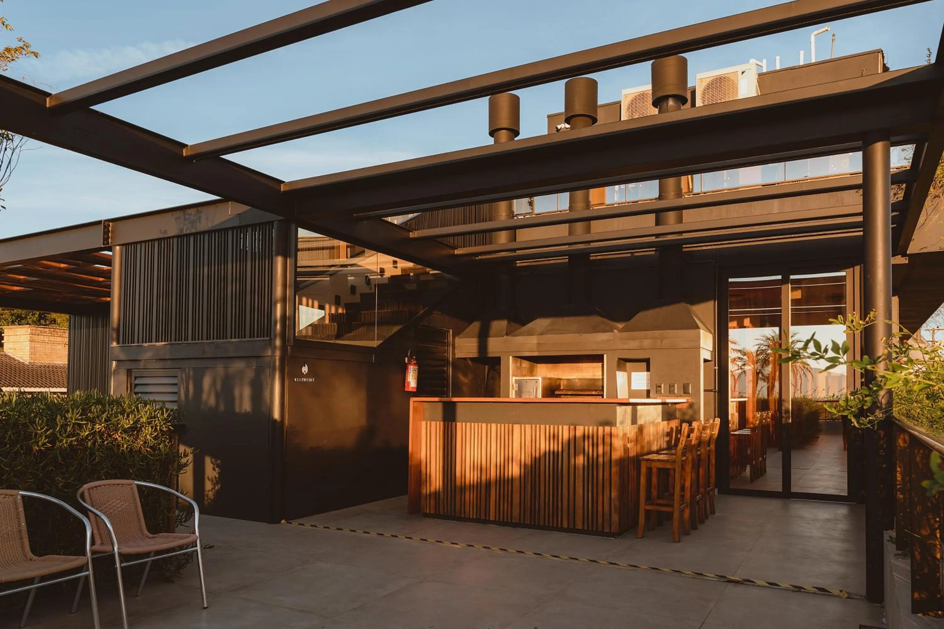 BBQ facilities in Pousada Boutique Villa Valley