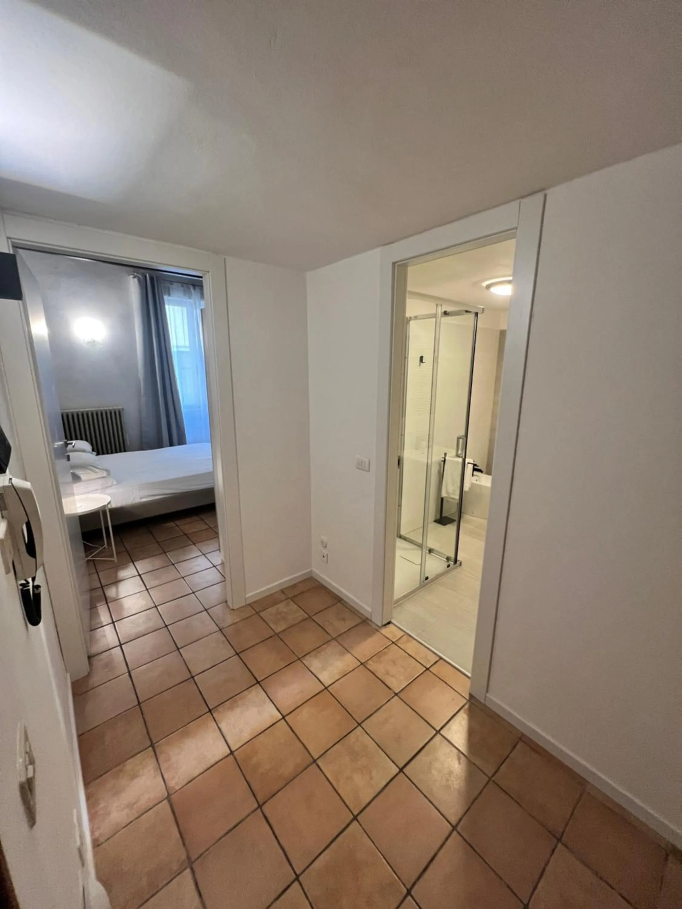 View (from property/room), Bed in Room Verona Ai Conti