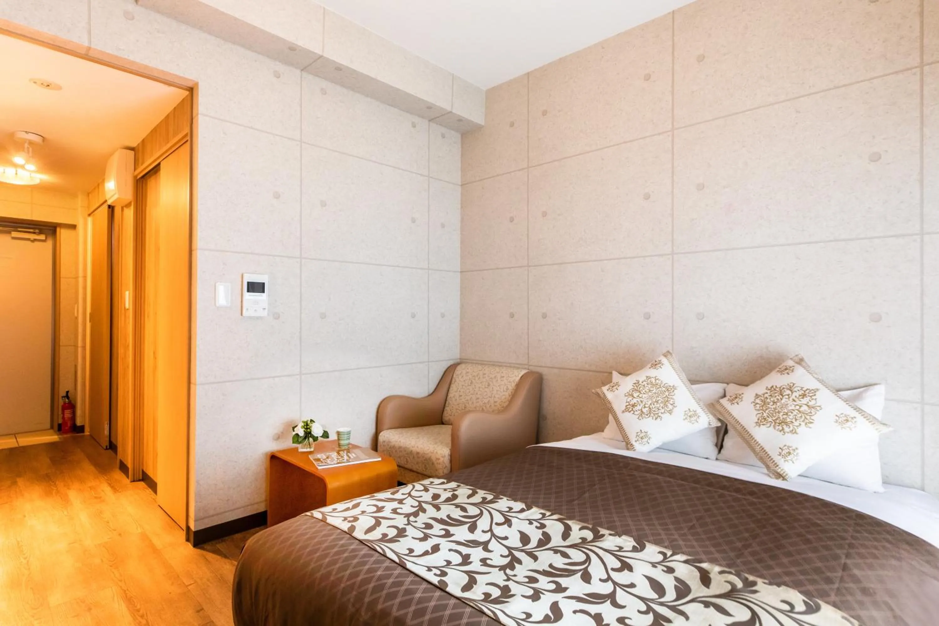 Bed in Condominium Hotel Likka in Nago