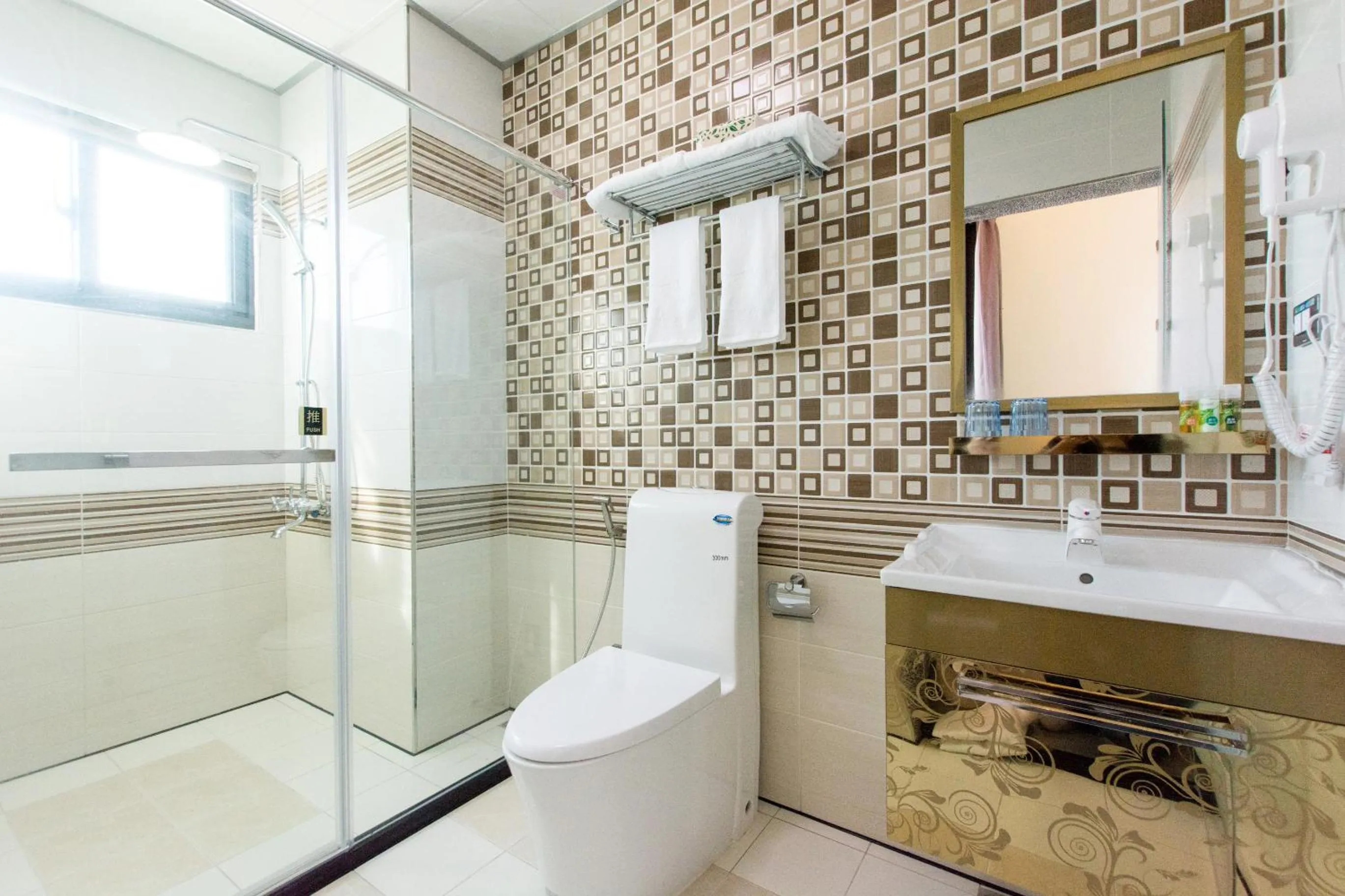 Bathroom in Melinda Resort