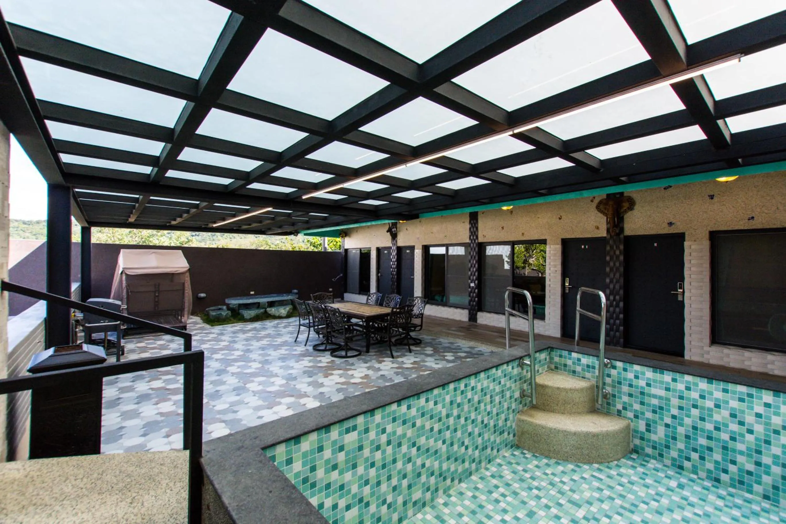 Patio in Melinda Resort