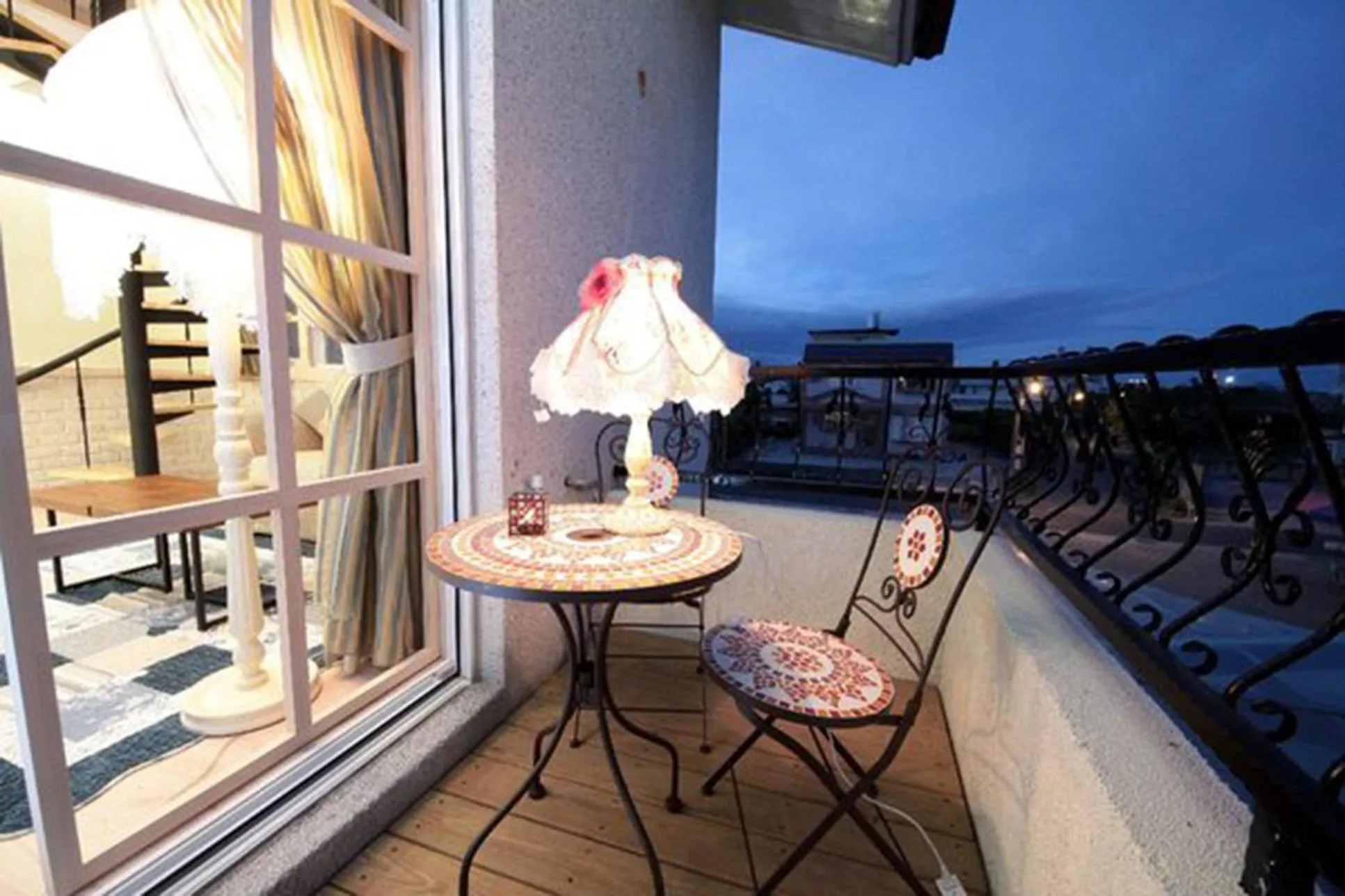 Balcony/Terrace in The House of Water