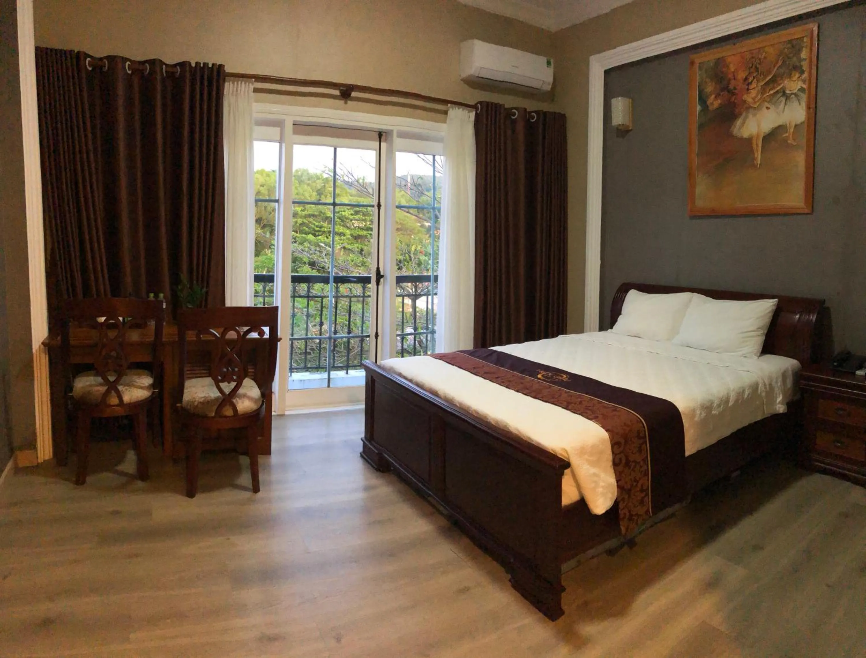 Bed in Ngoc Chau Phu Quoc Hotel