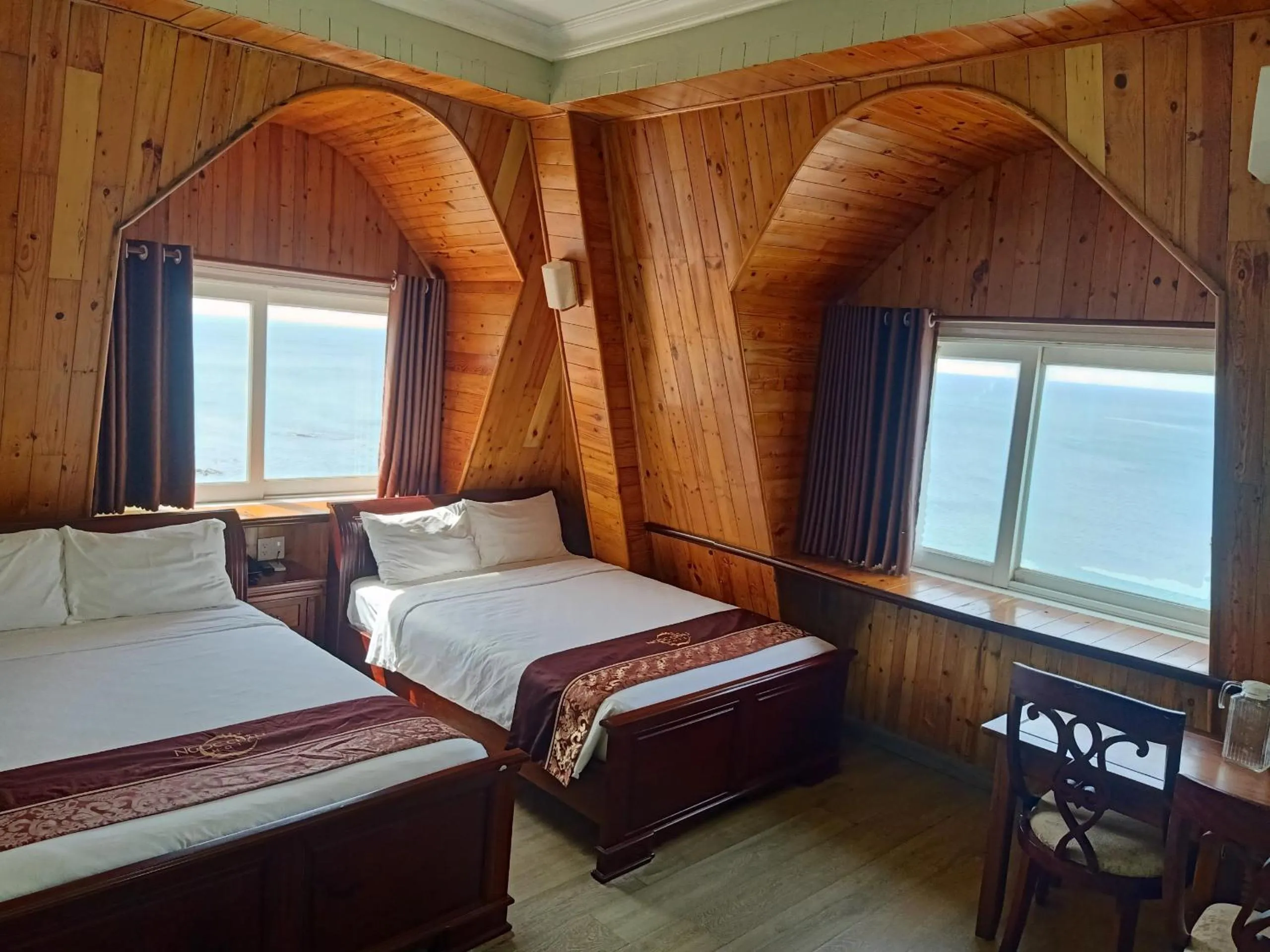 Bed in Ngoc Chau Phu Quoc Hotel