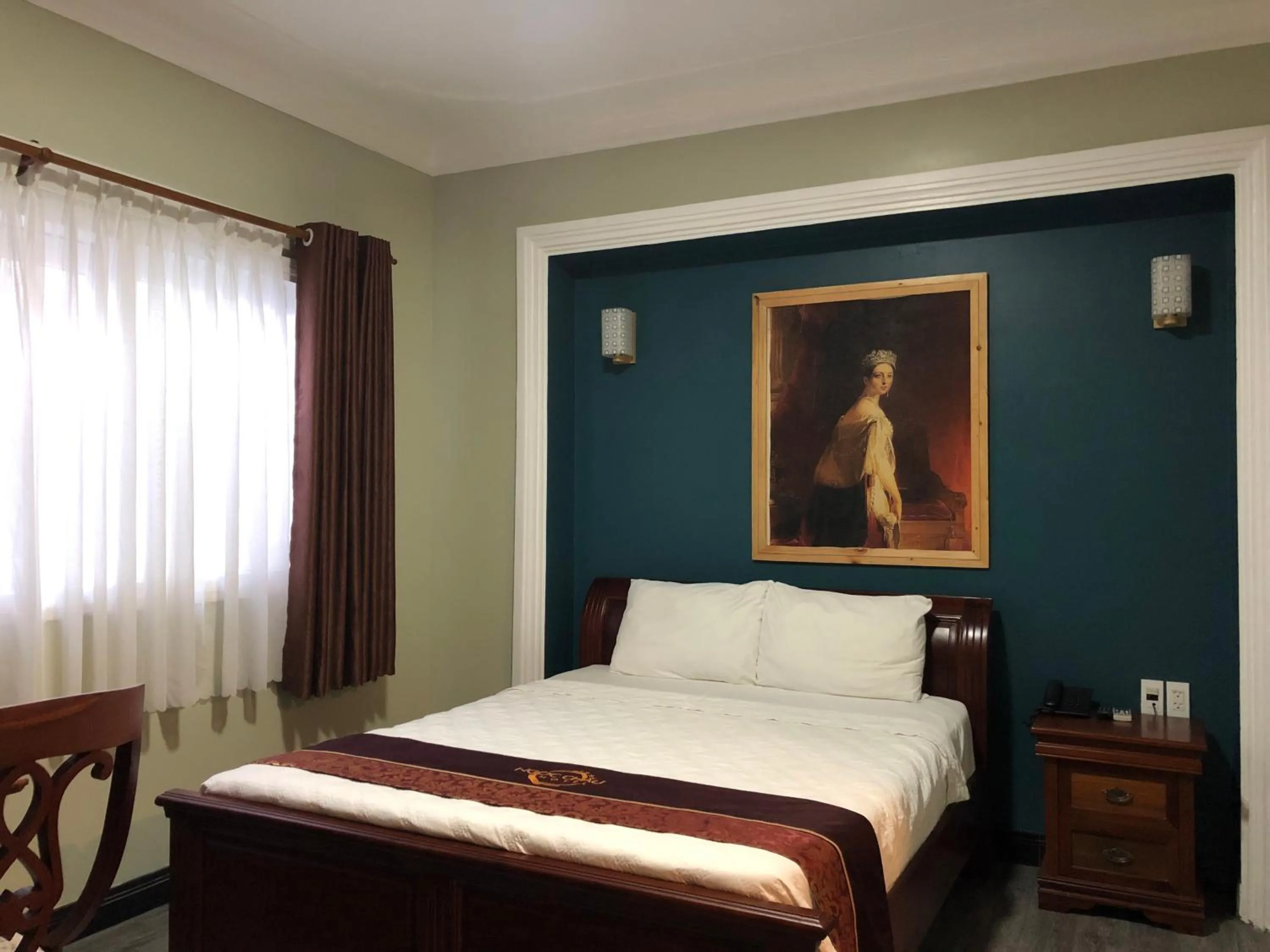 Bed in Ngoc Chau Phu Quoc Hotel