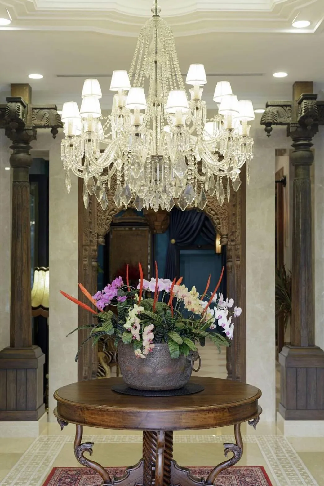 Lobby or reception in Sara's Hotel