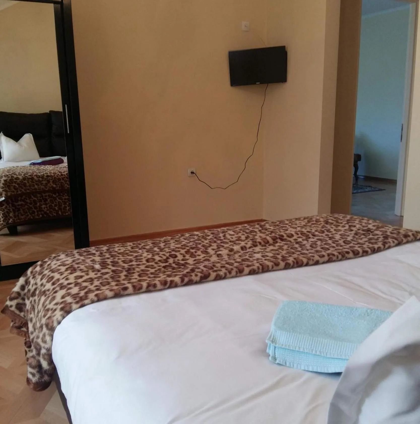 Bed in Hotel Renesans