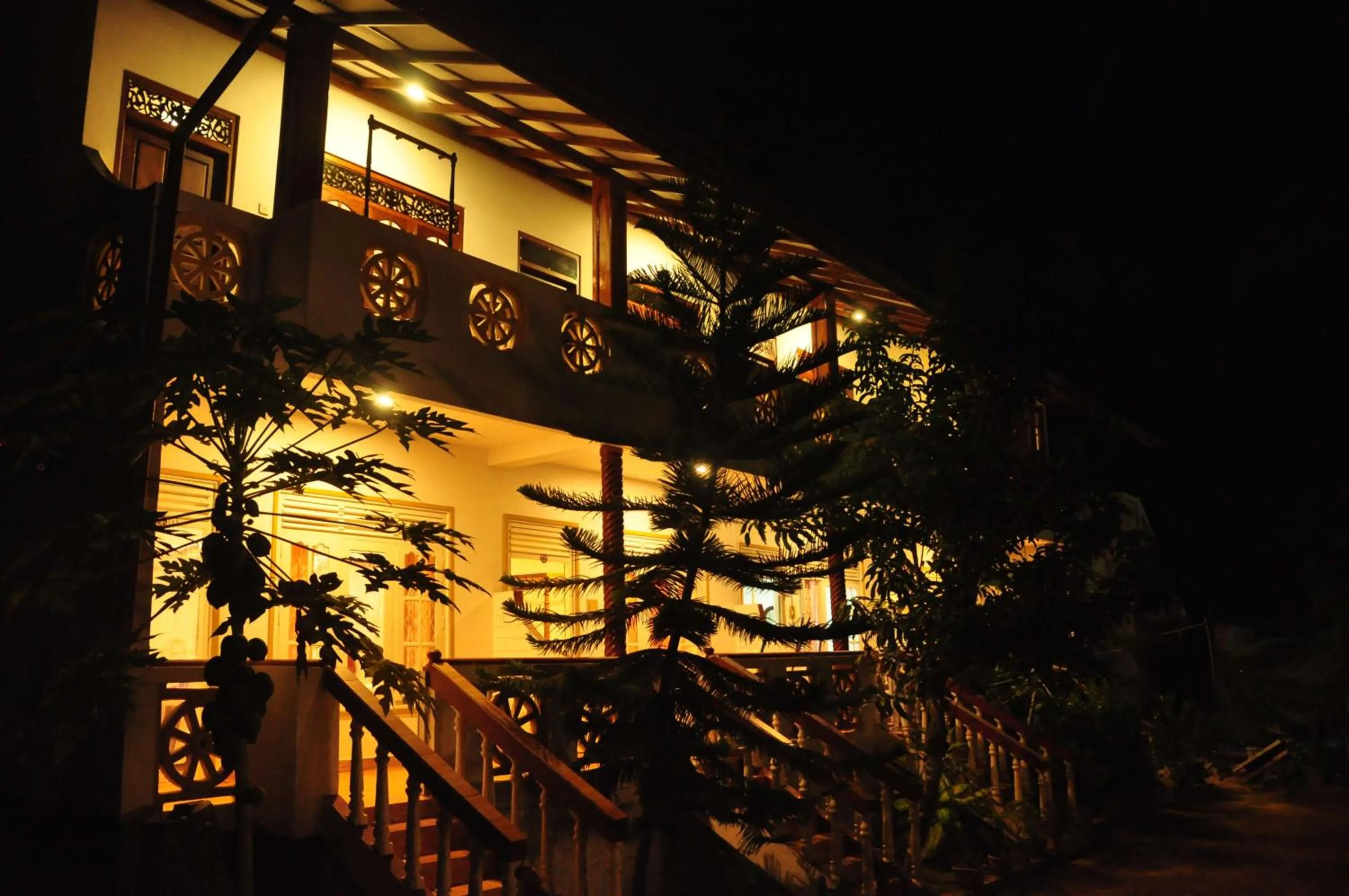 Facade/entrance in Mama's place Mirissa