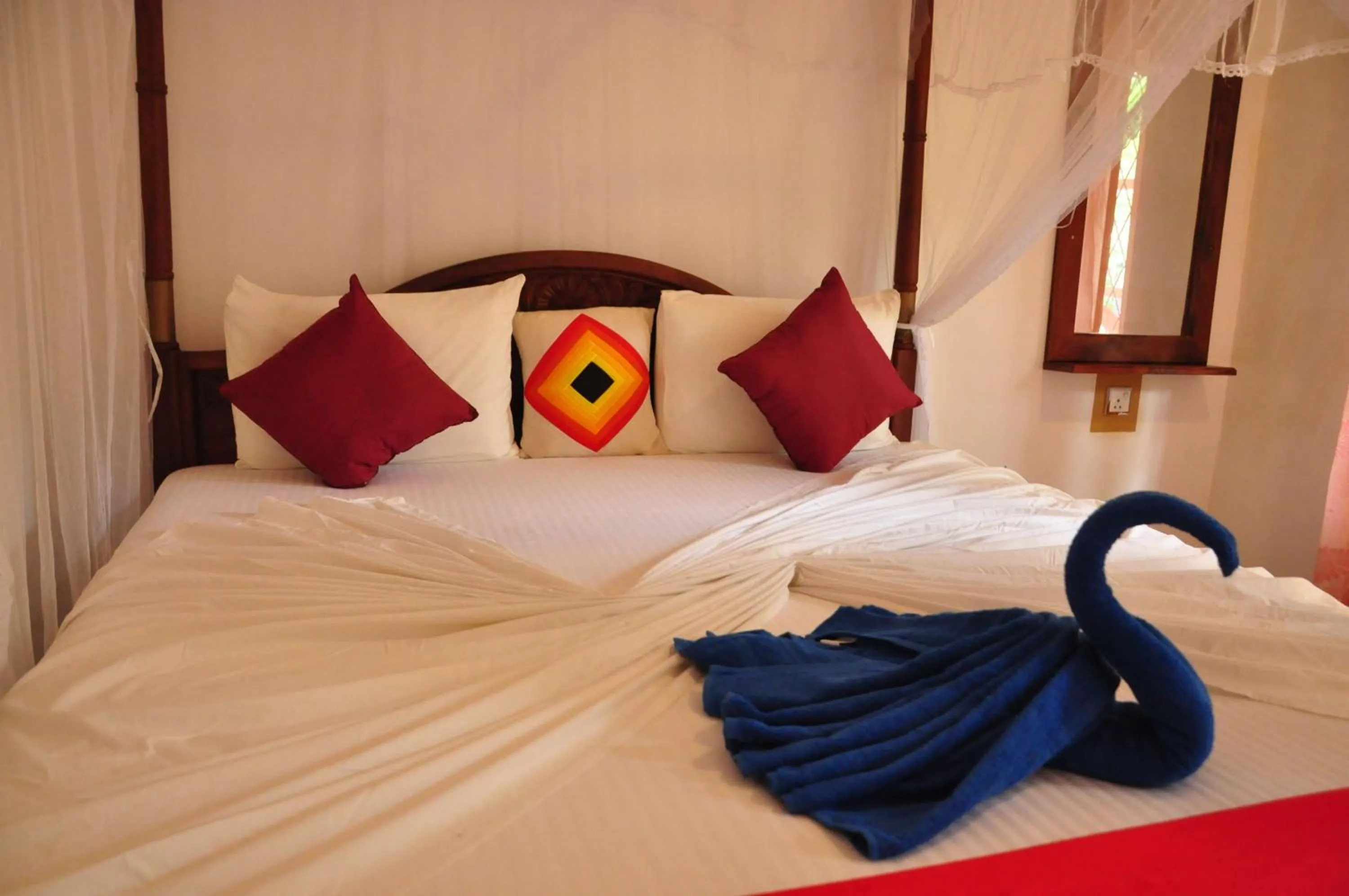 Bedroom, Bed in Mama's place Mirissa