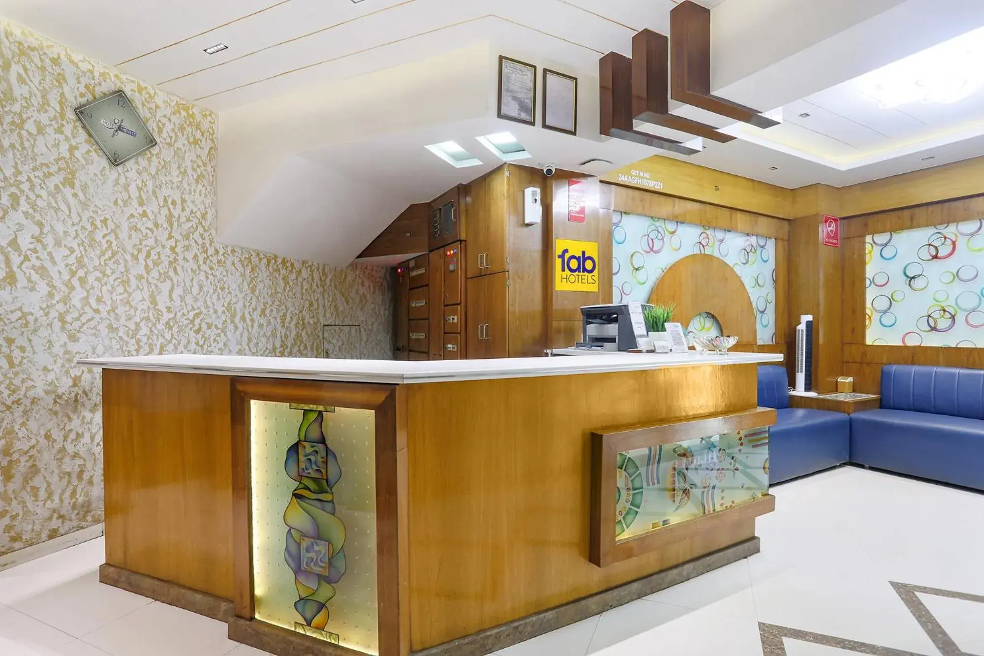 Lobby or reception in Hotel Merit Lobby or reception in Hotel Merit