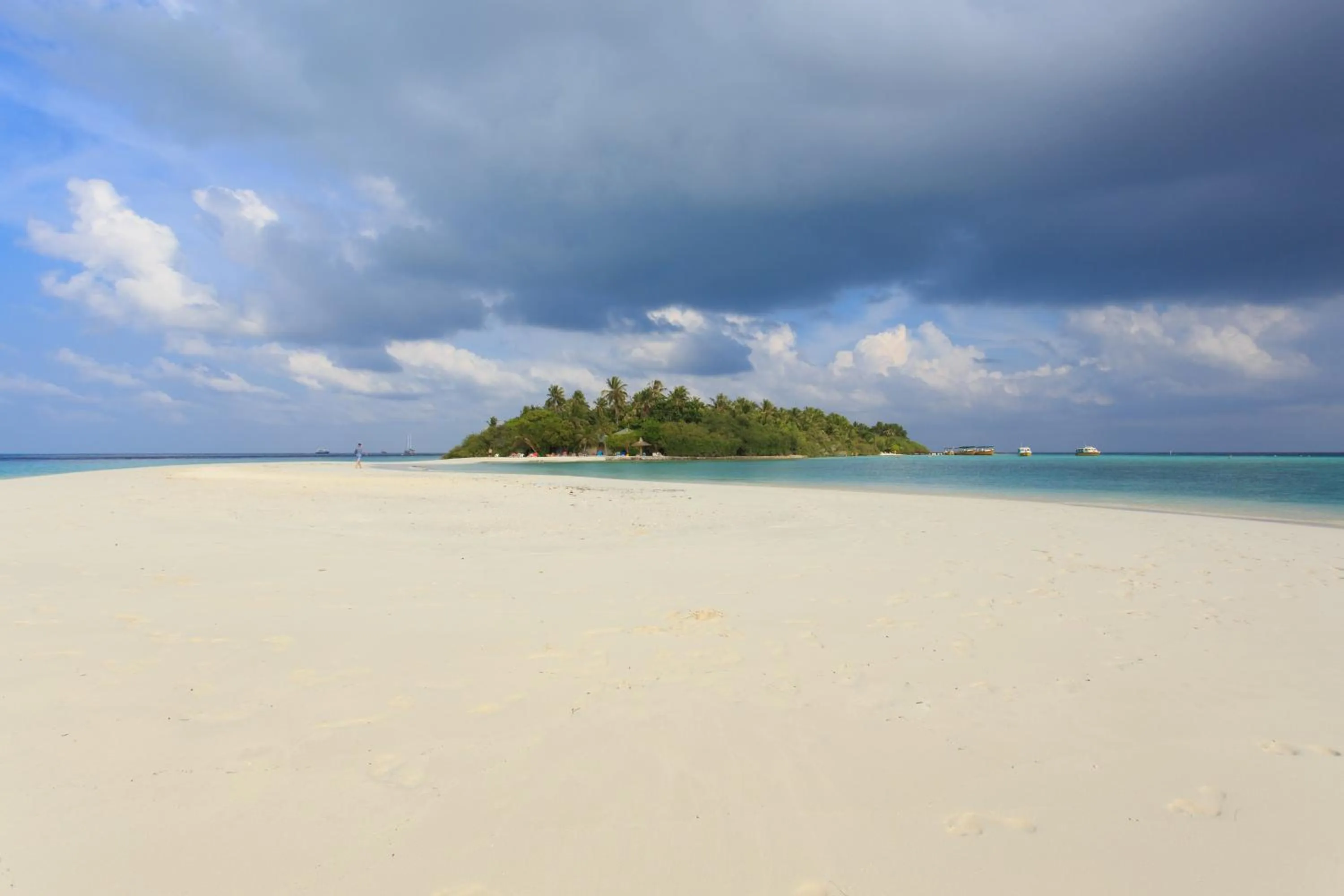 On site in Embudu Village Maldives