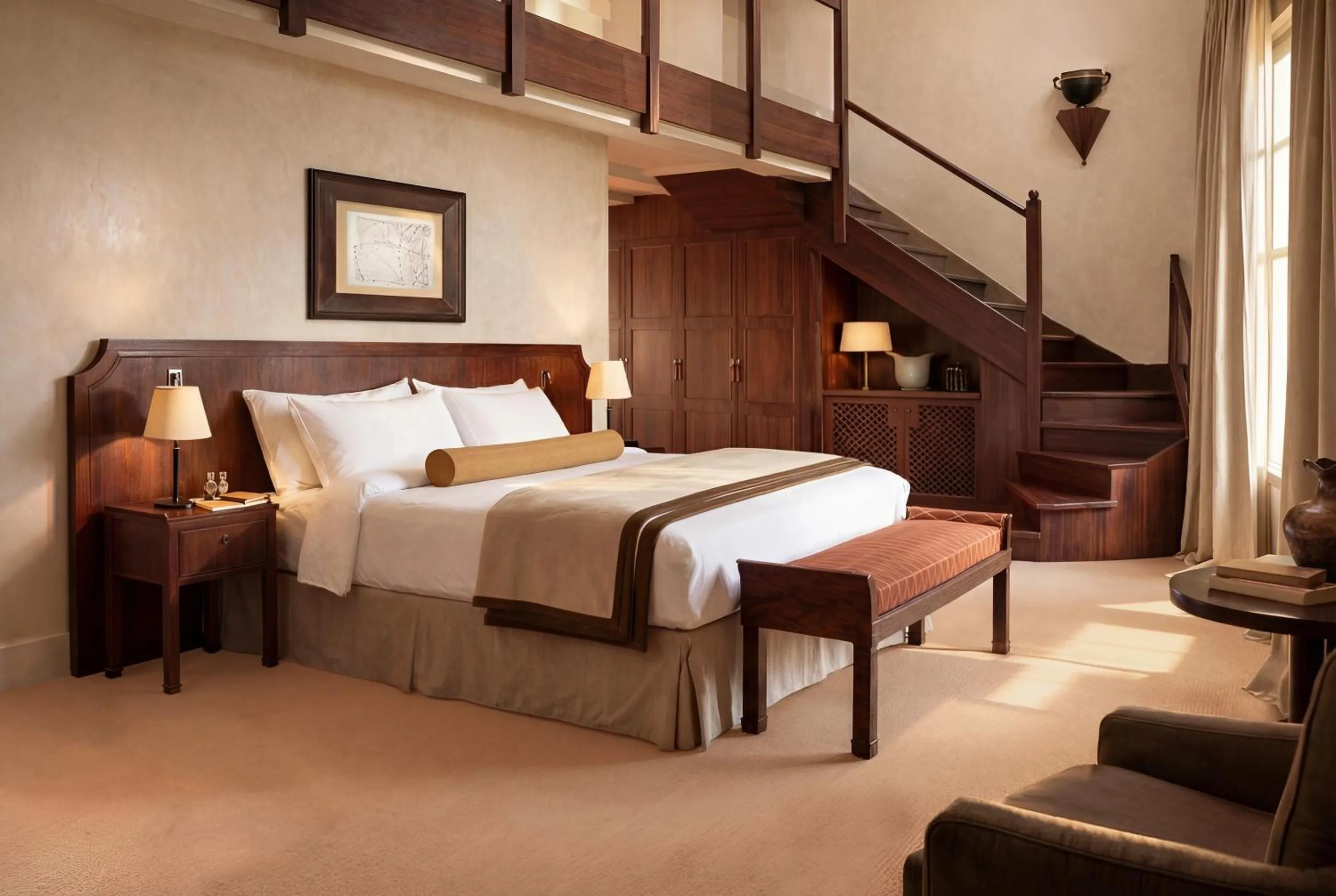 Bed in Villa Florentine, A Beauvallon Hotel & Spa