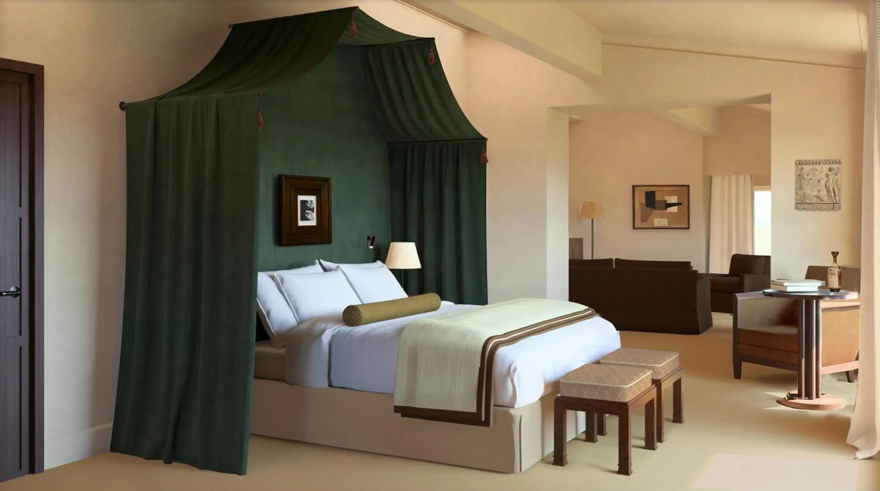 Bed in Villa Florentine, A Beauvallon Hotel & Spa Bed in Villa Florentine, A Beauvallon Hotel & Spa