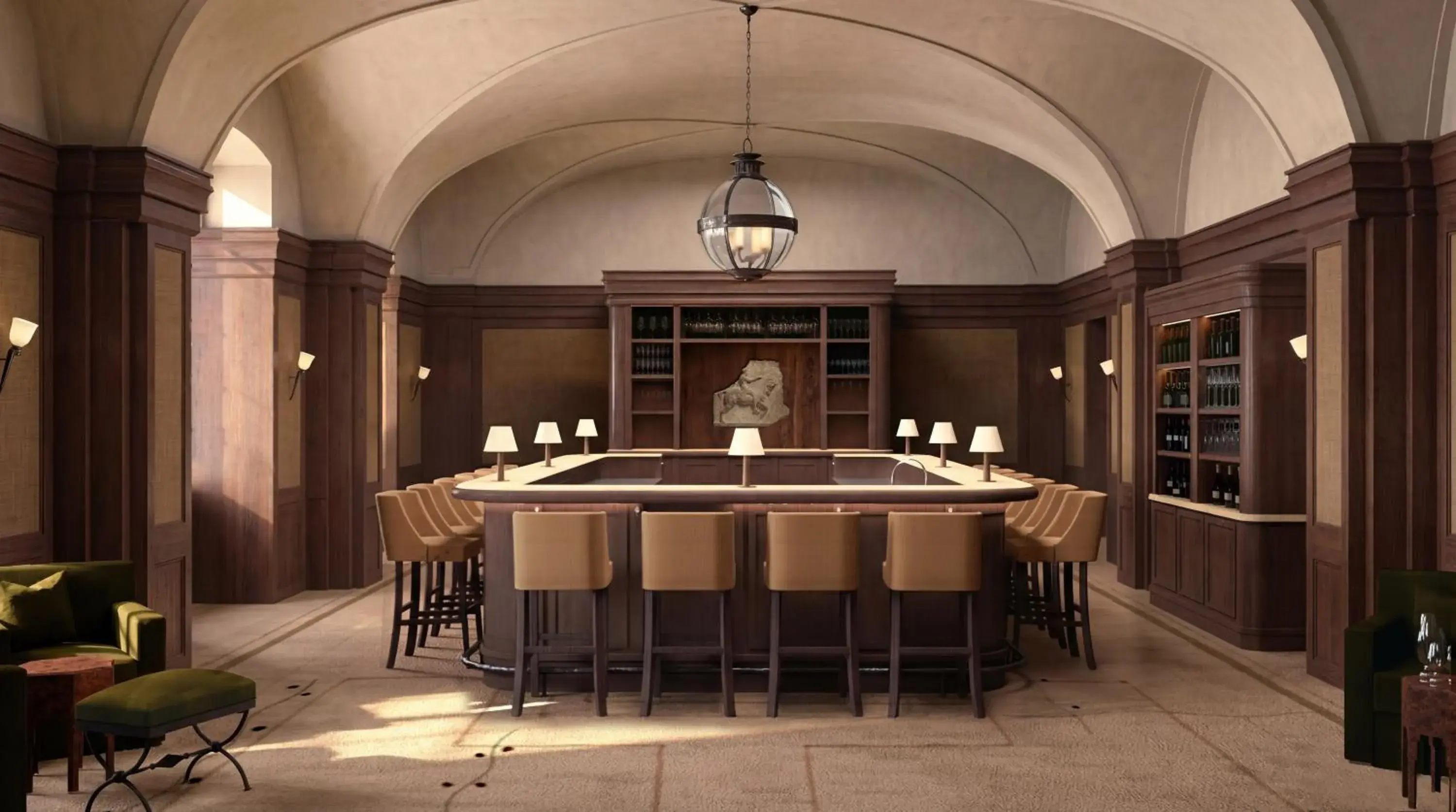 Lounge or bar in Villa Florentine, A Beauvallon Hotel & Spa Lounge or bar in Villa Florentine, A Beauvallon Hotel & Spa