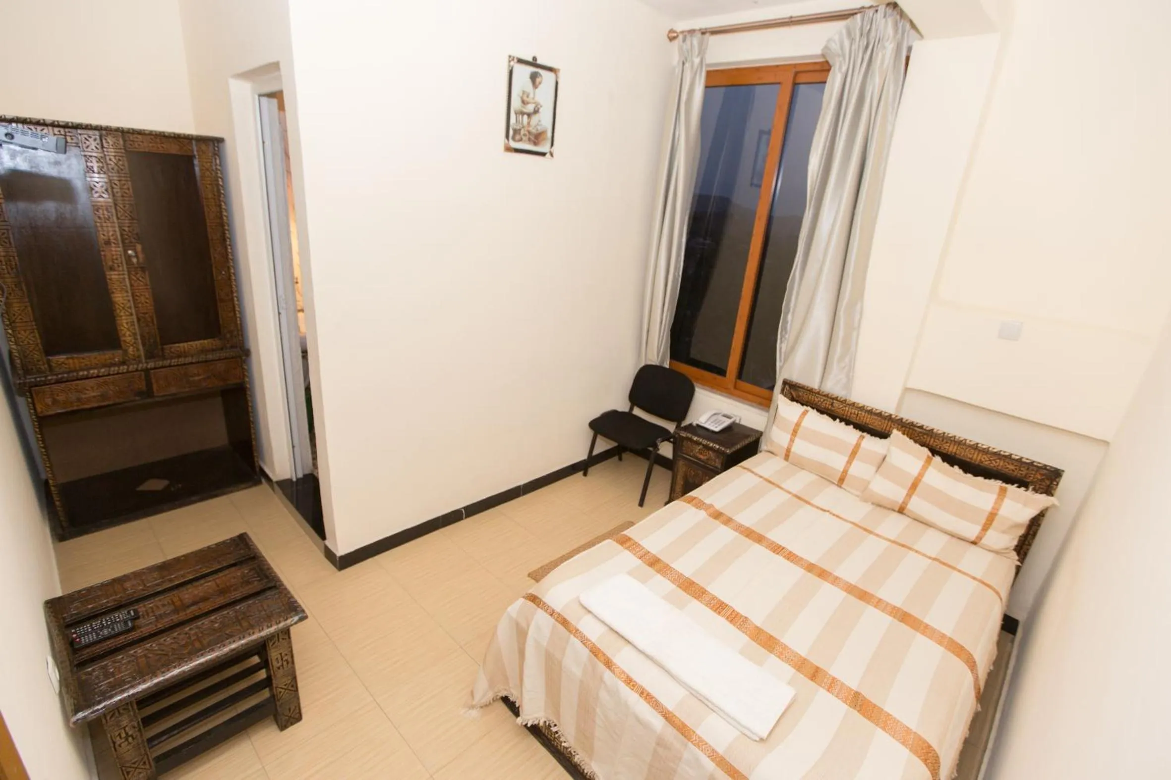 Bed in Honey Land Hotel Lalibela