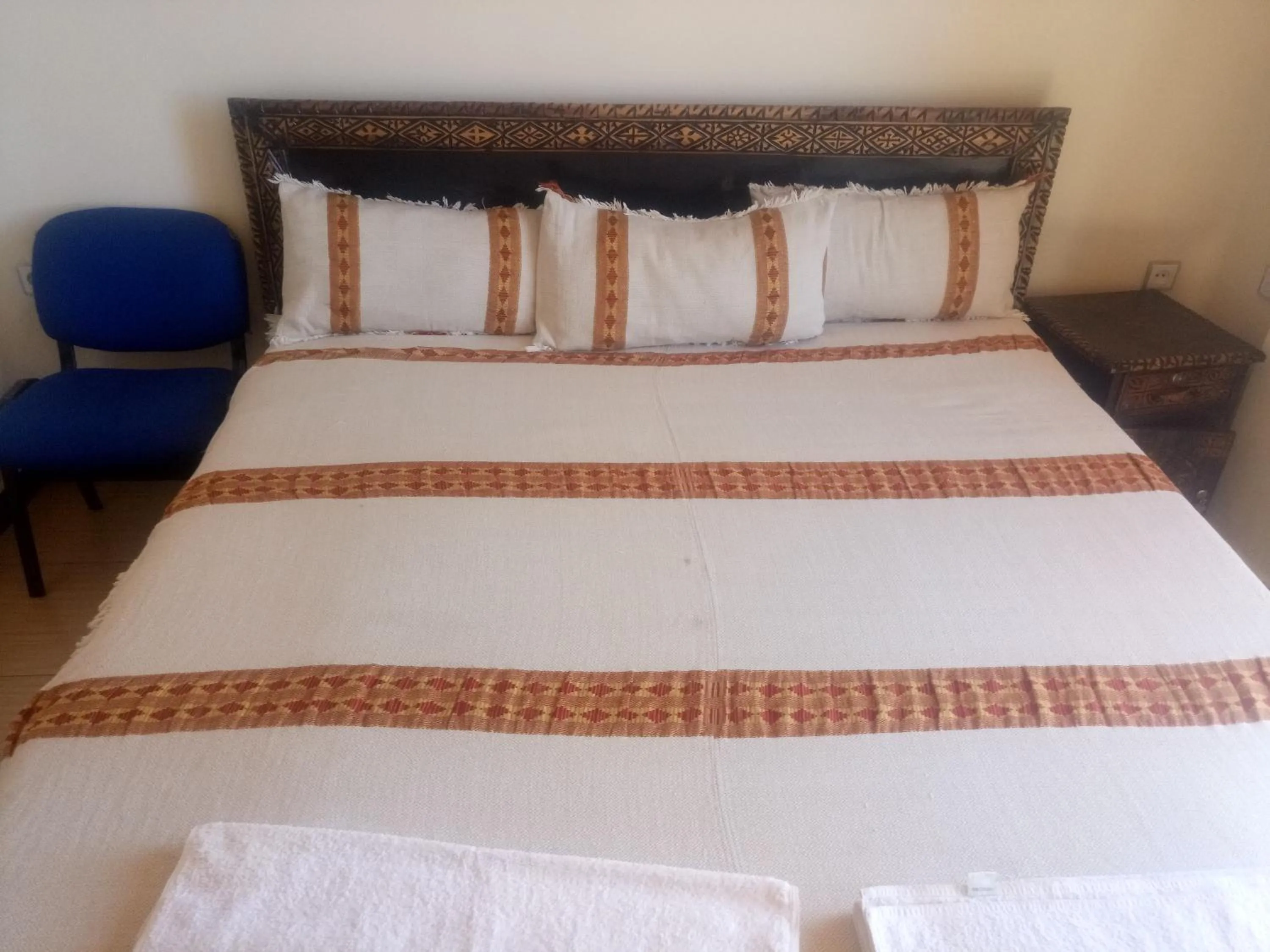 Bed in Honey Land Hotel Lalibela