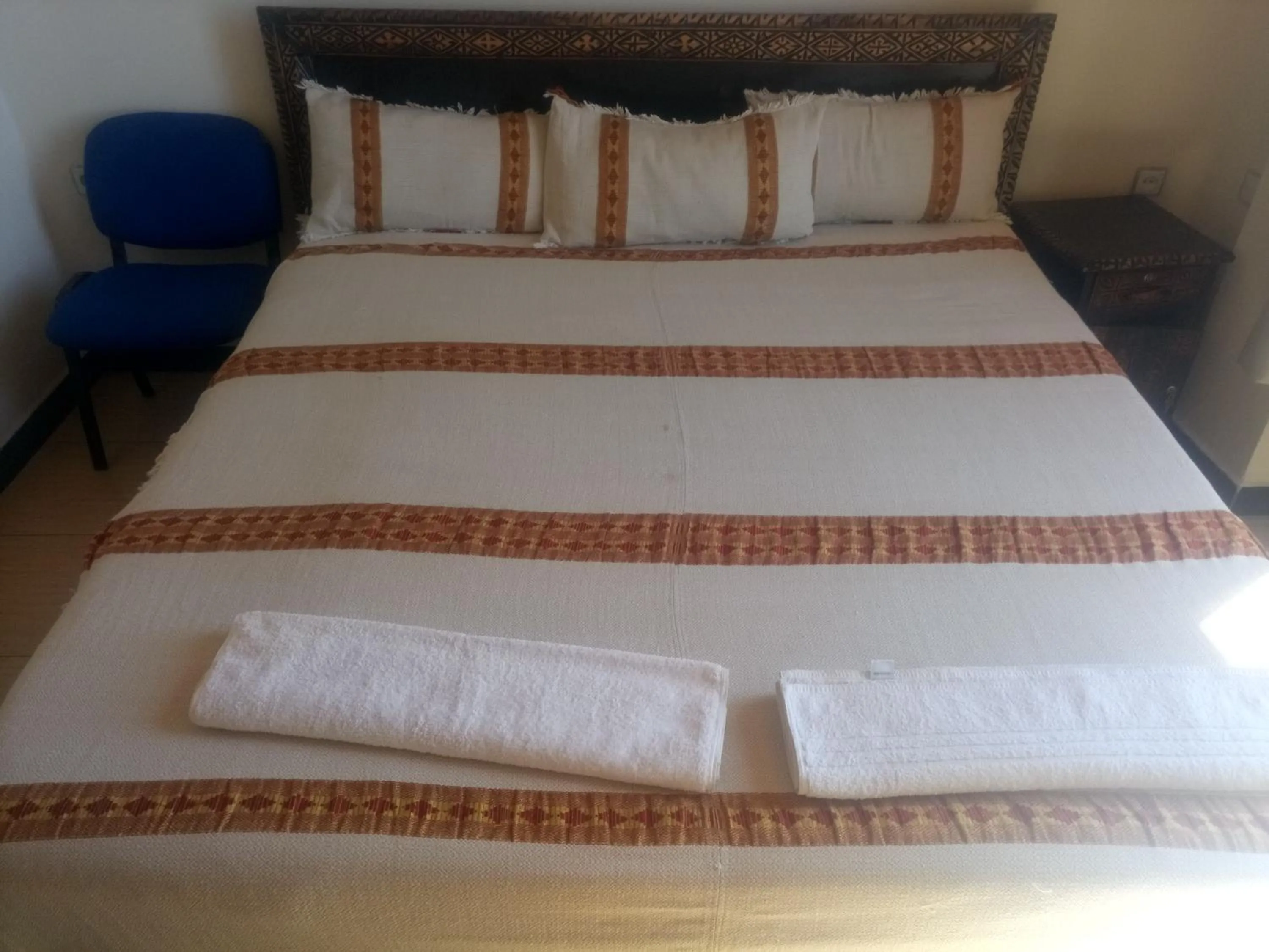 Bed in Honey Land Hotel Lalibela