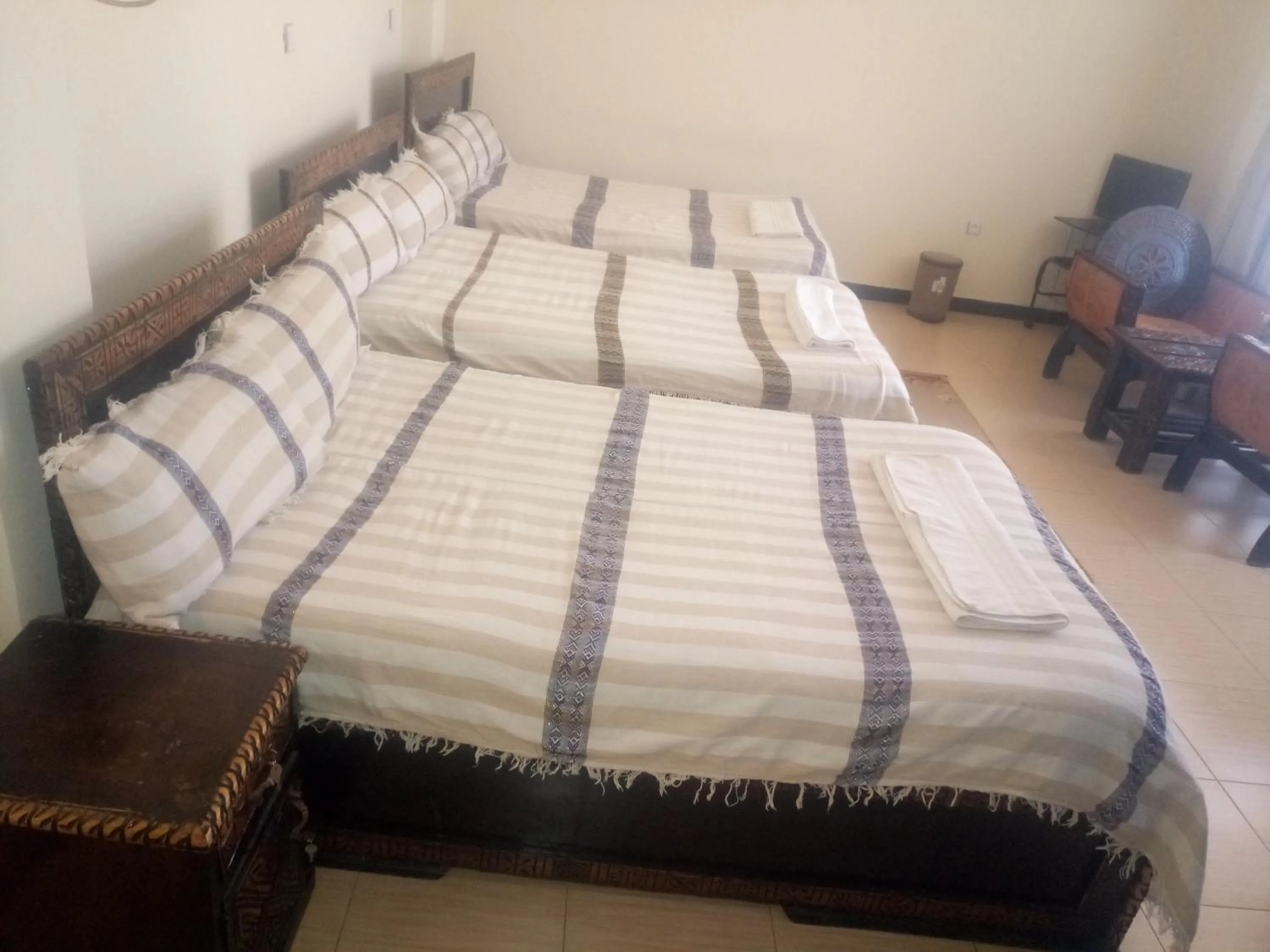 Bed in Honey Land Hotel Lalibela
