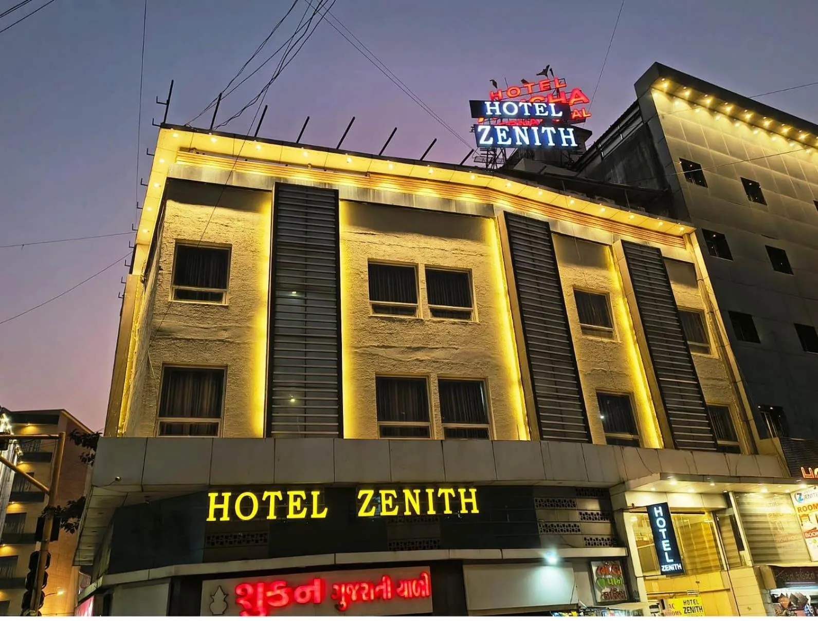 Facade/entrance in Hotel Zenith