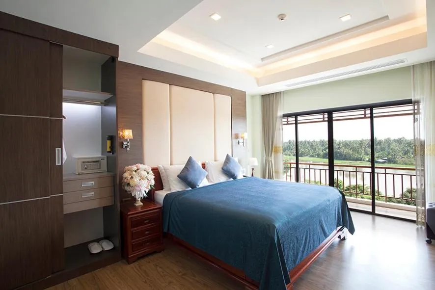 Bed in RK Riverside Resort & Spa (Reon Kruewal)