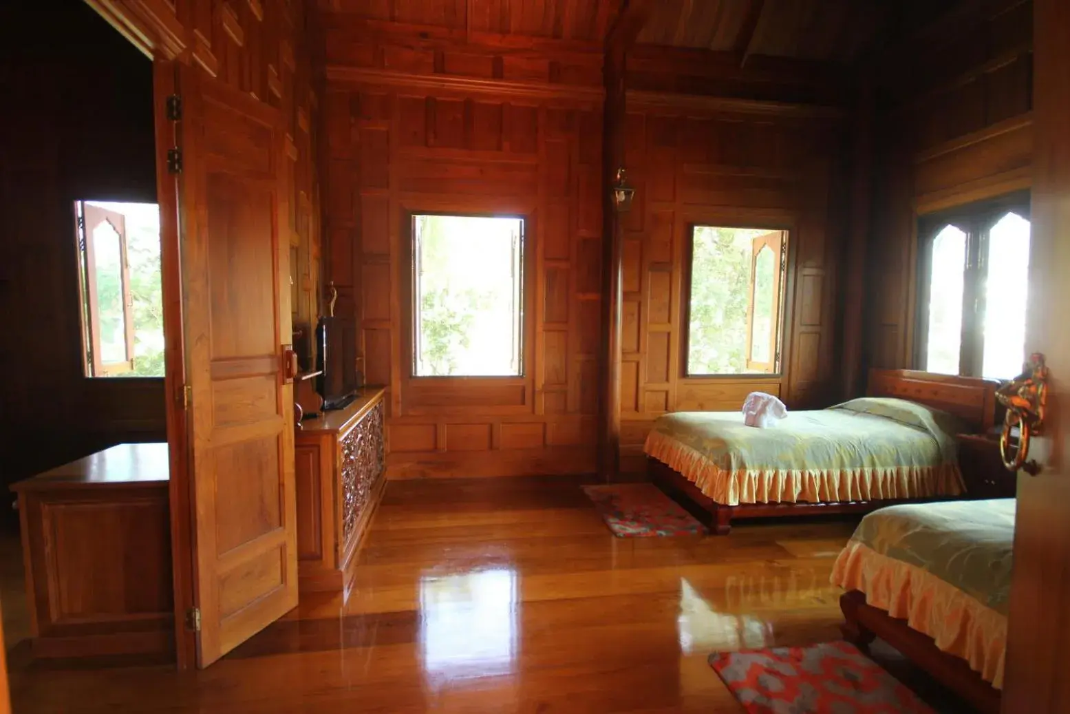 Bed in RK Riverside Resort & Spa (Reon Kruewal) Bed in RK Riverside Resort & Spa (Reon Kruewal)