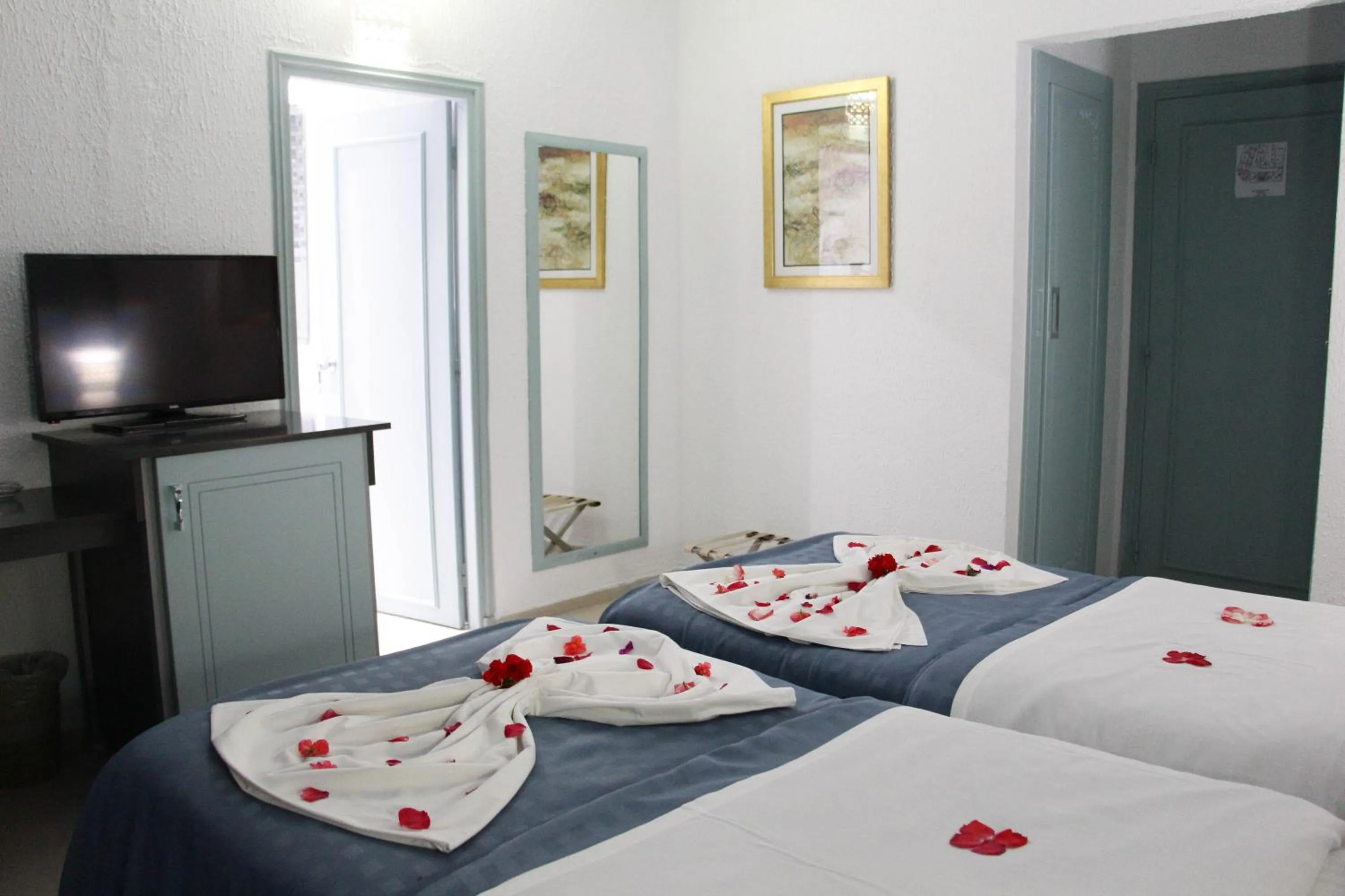 Bedroom, Bed in Hotel Khella