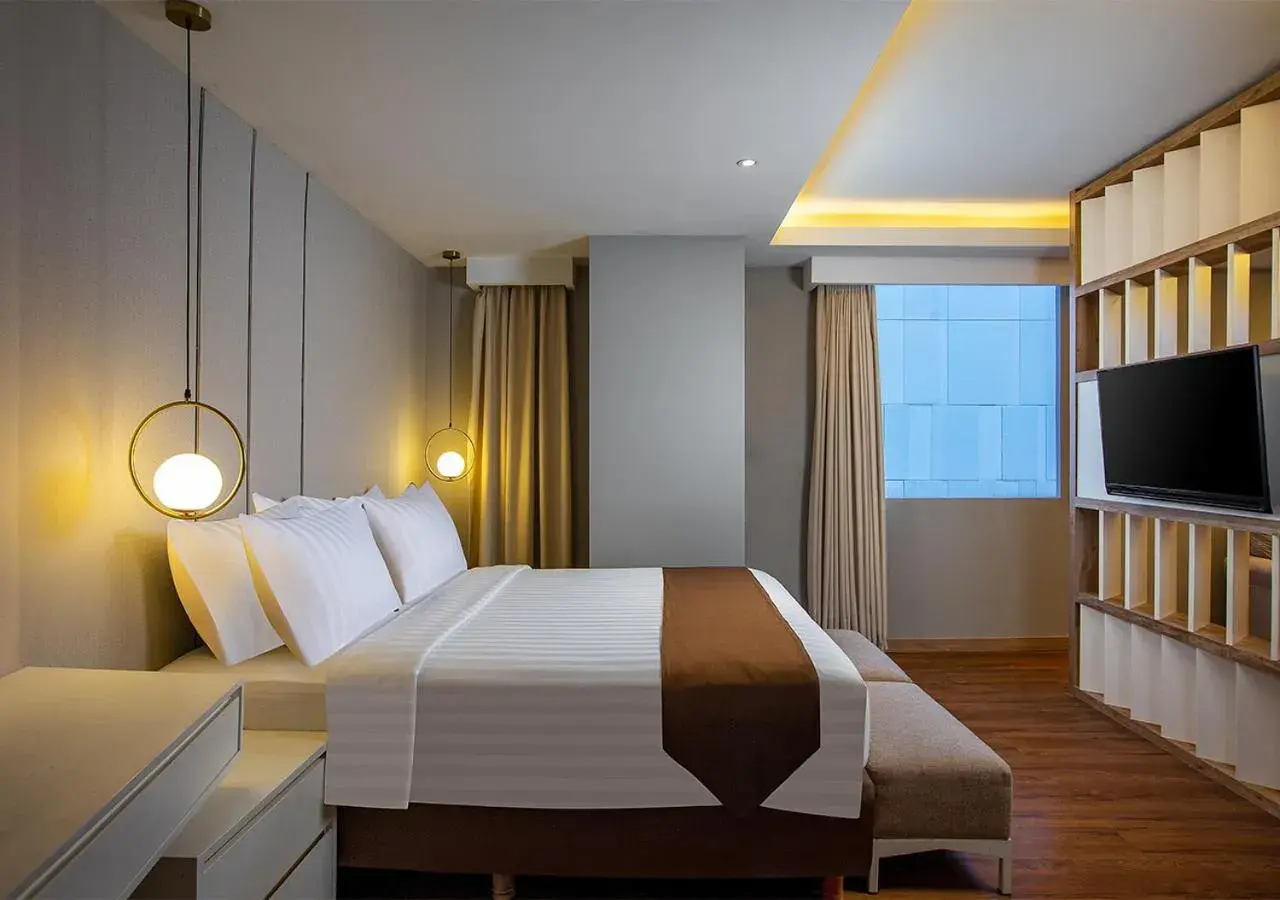 Bedroom, Bed in PRIME PARK Hotel & Convention Pekanbaru Bedroom, Bed in PRIME PARK Hotel & Convention Pekanbaru
