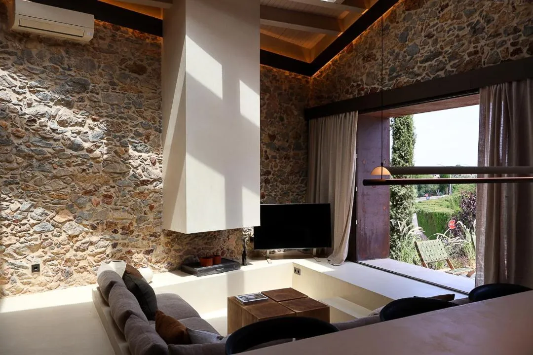 Bed in Mas Ferran Adults Only