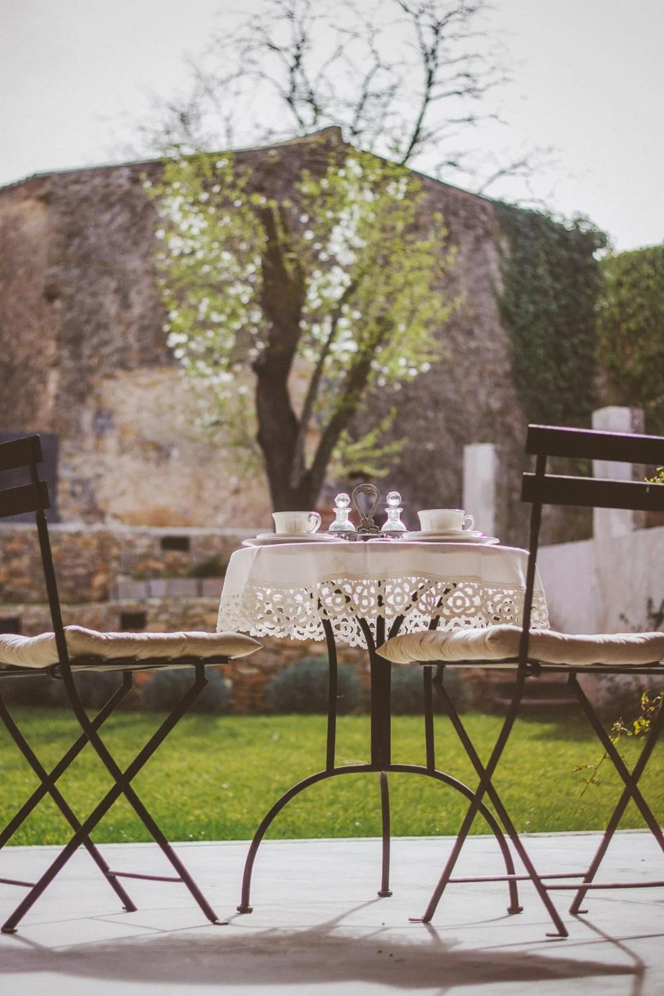 Patio in Mas Ferran Adults Only