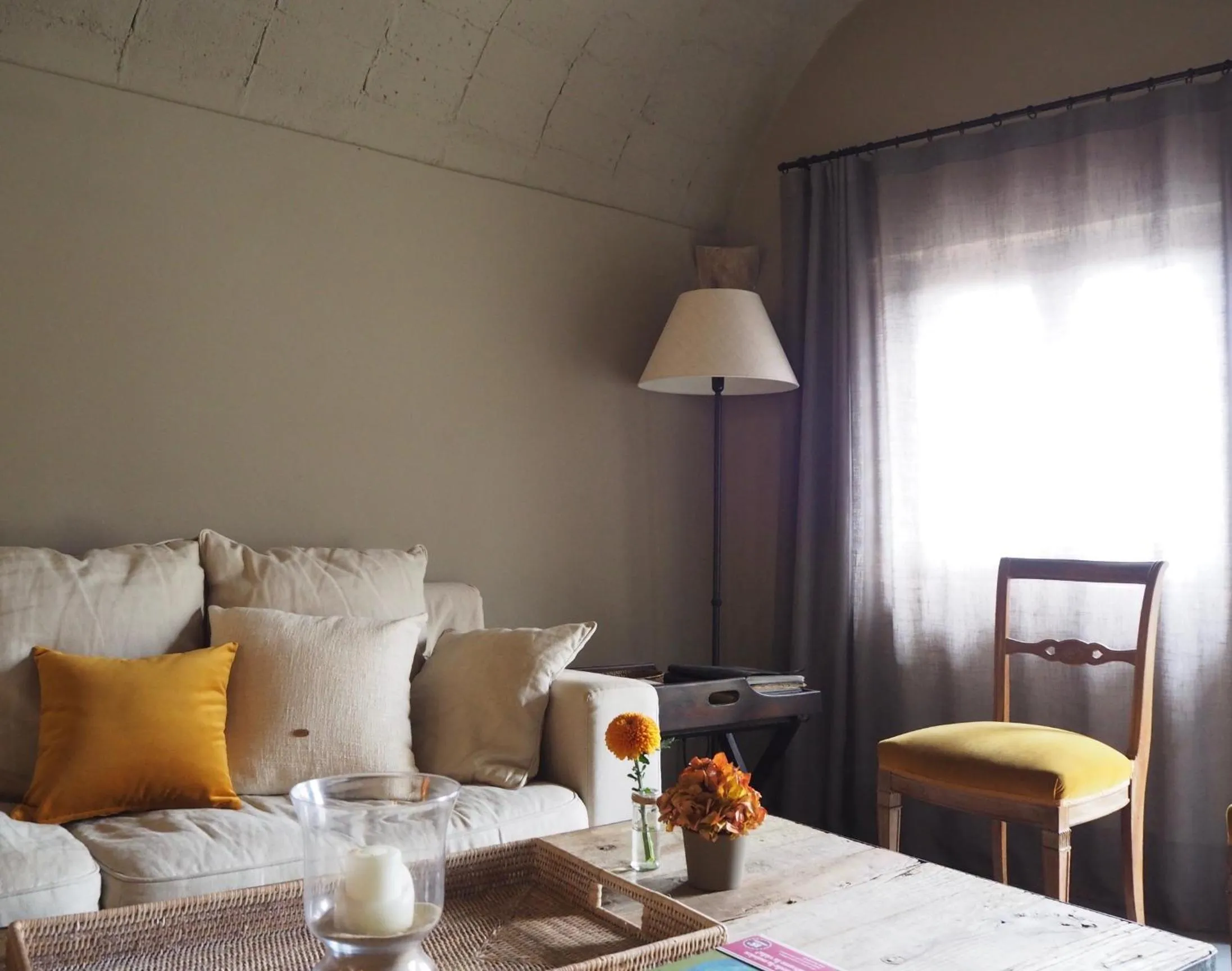 Communal lounge/ TV room, Bed in Mas Ferran Adults Only