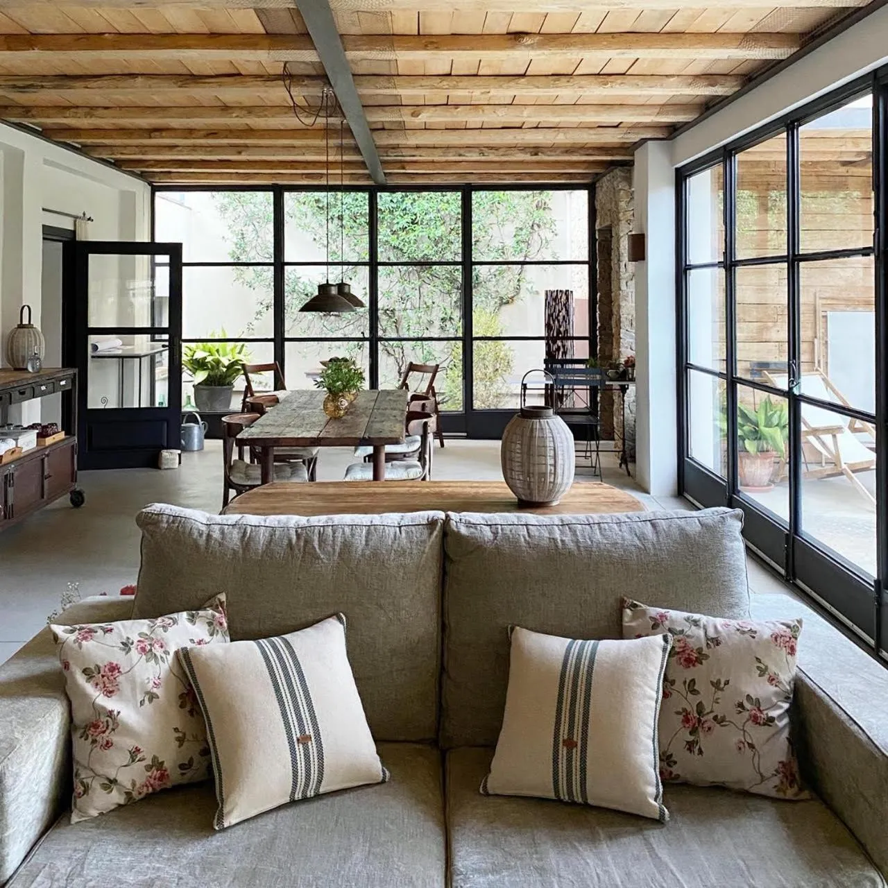 Communal lounge/ TV room in Mas Ferran Adults Only