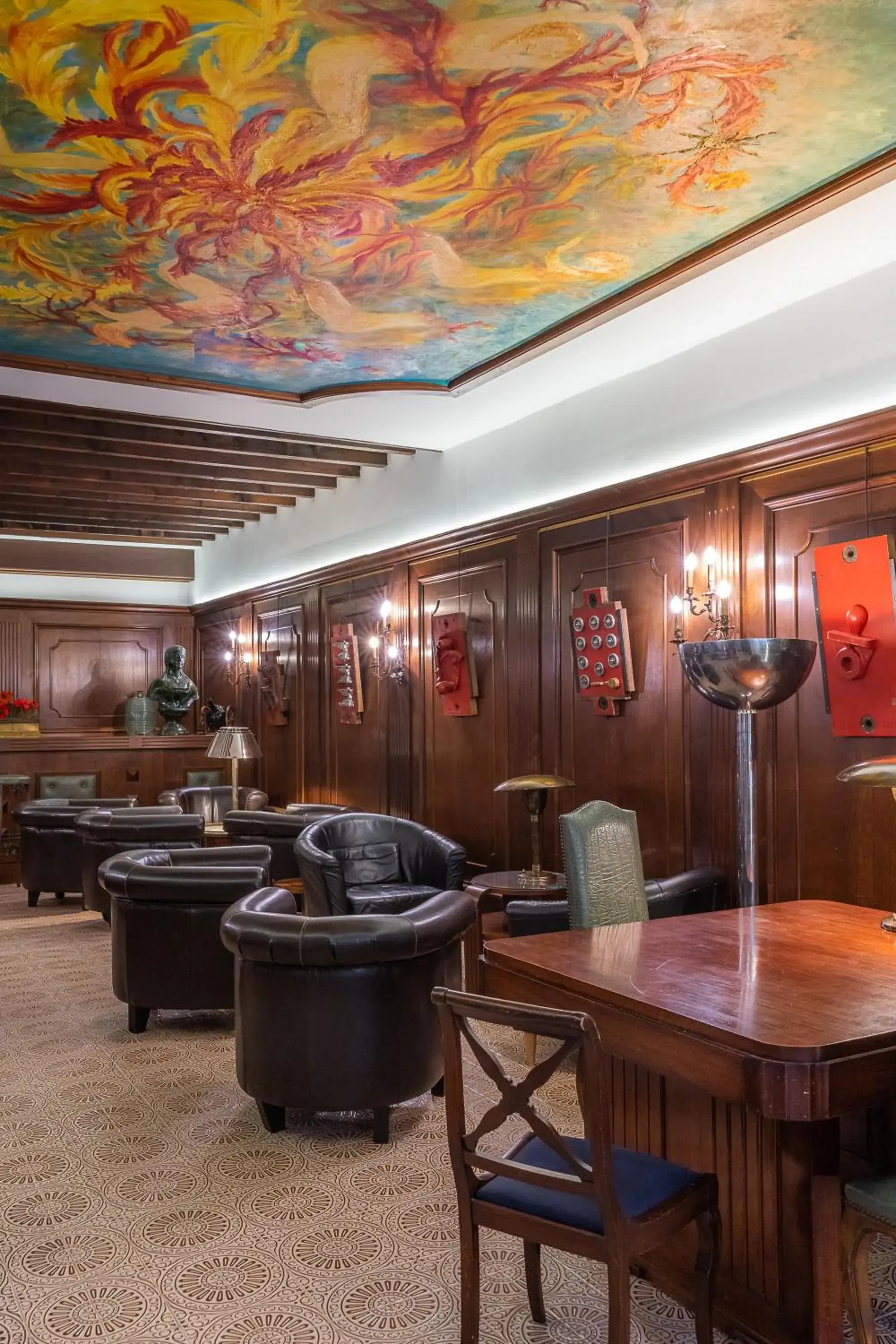 Living room in Hôtel du Helder Living room in Hôtel du Helder